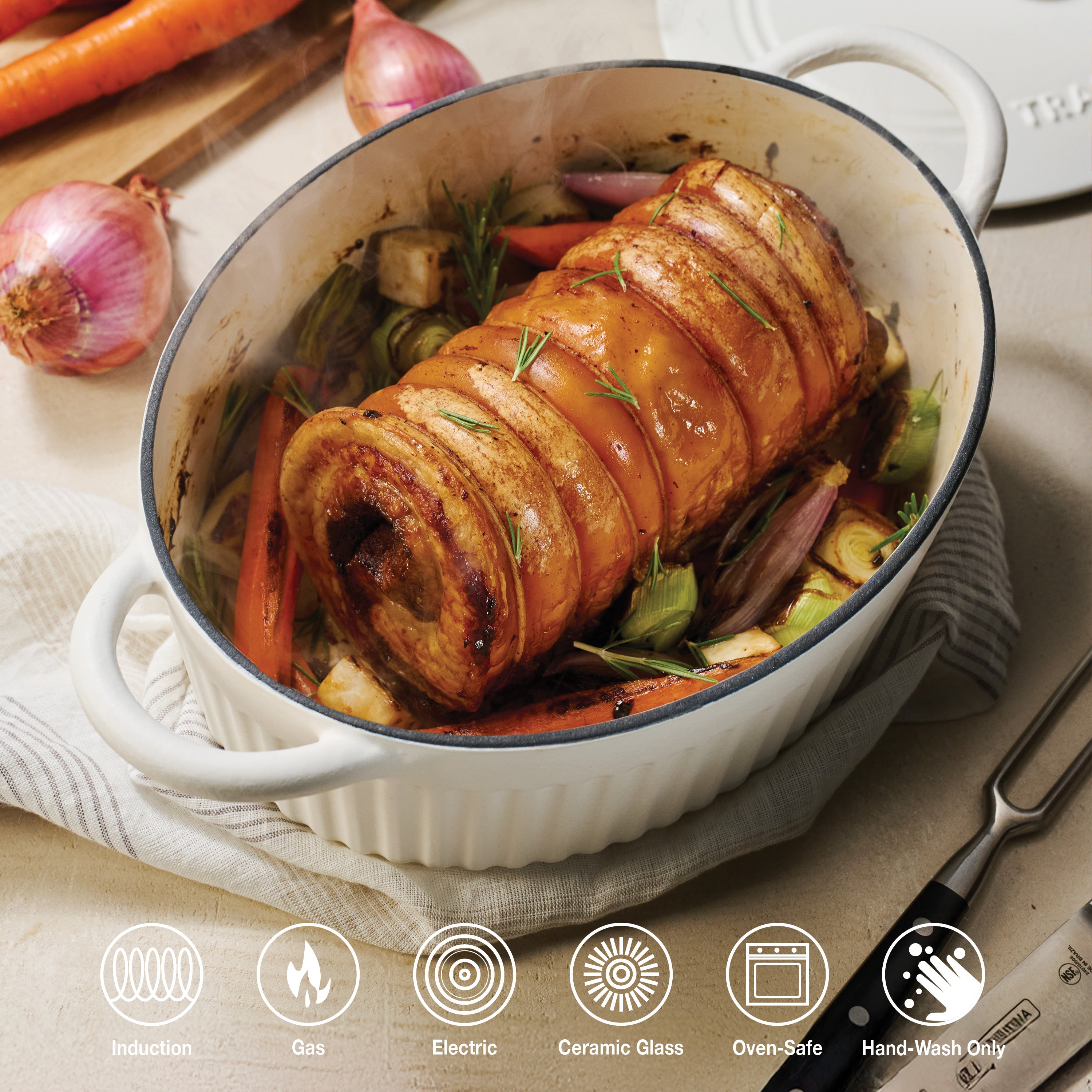 tramontina-mesa-5-5-quart-enameled-cast-iron-oval-dutch-oven image 7