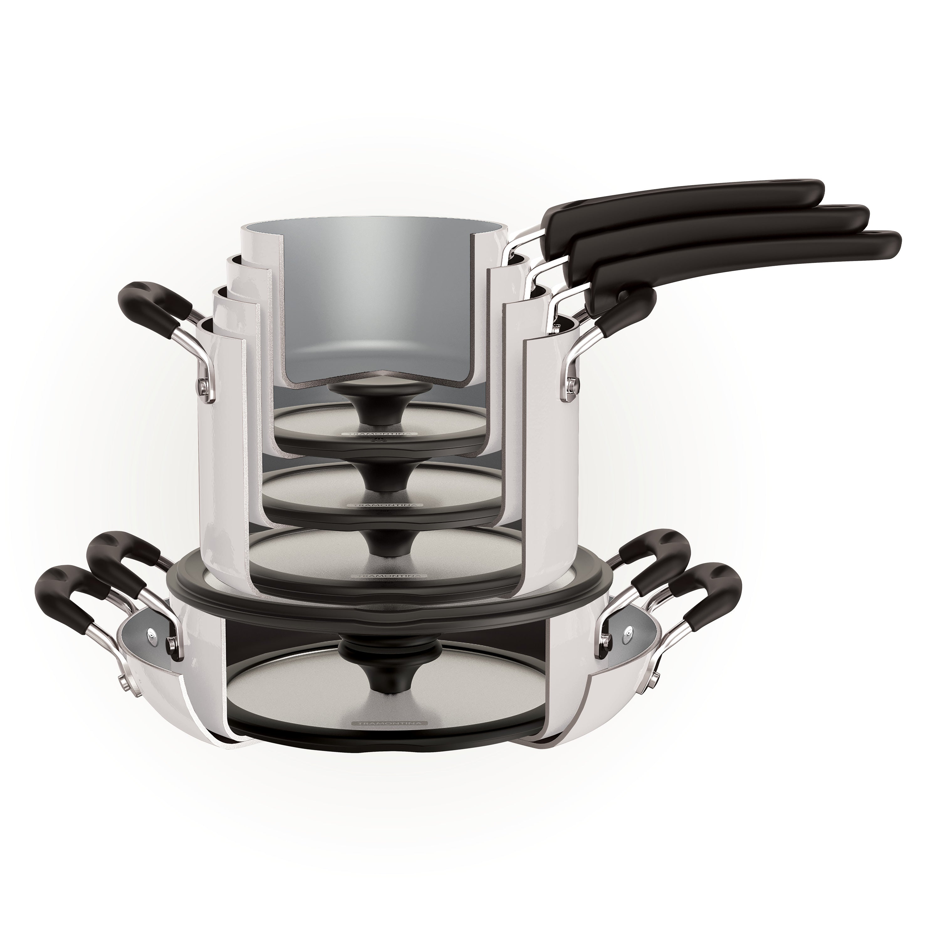 tramontina-nesting-11-piece-ceramic-nonstick-cookware-set-heavy-gauge-aluminum-w image 4