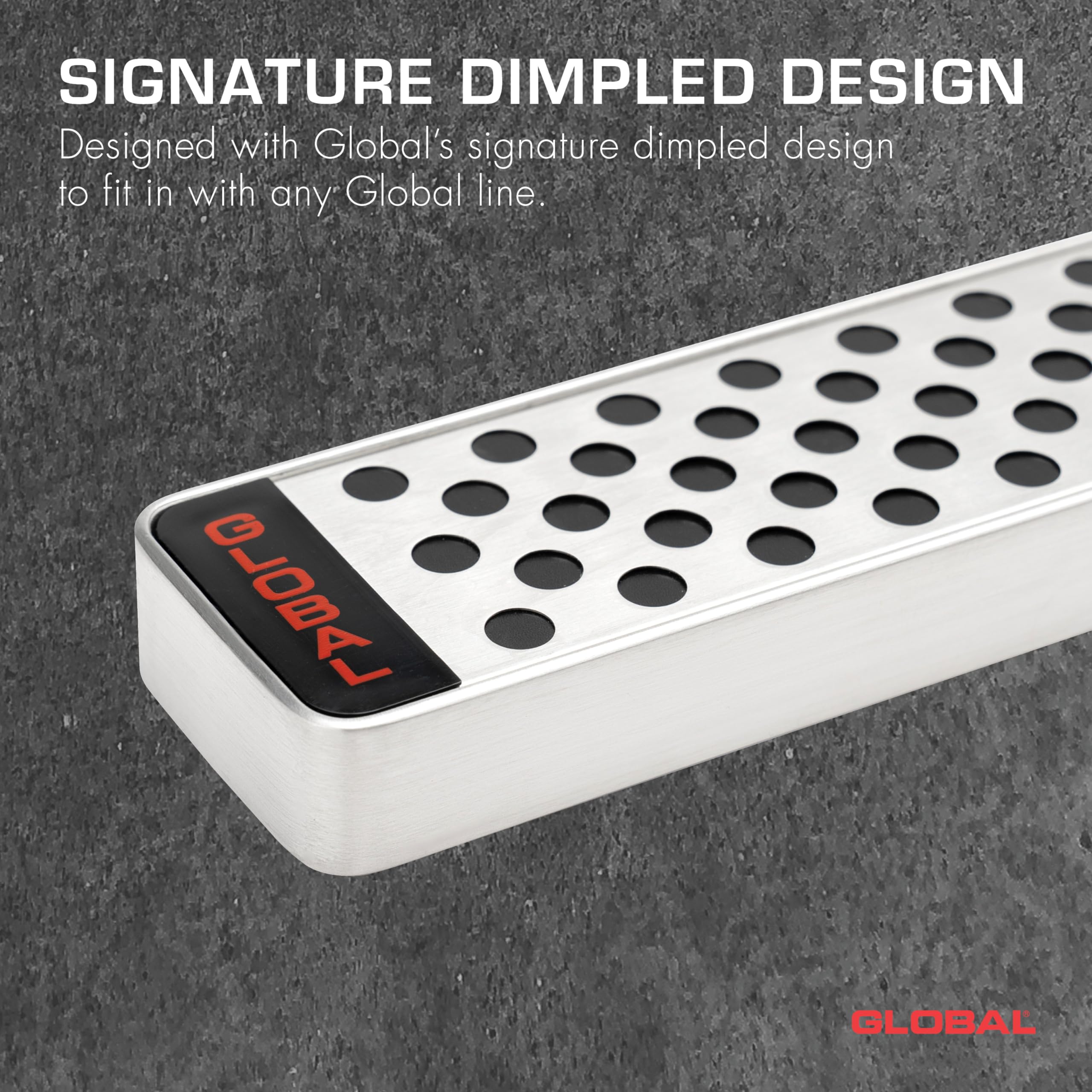 global-g-42-41-16-inch-wall-mounted-magnetic-knife-bar-stainless-steel-strong-ma image 2