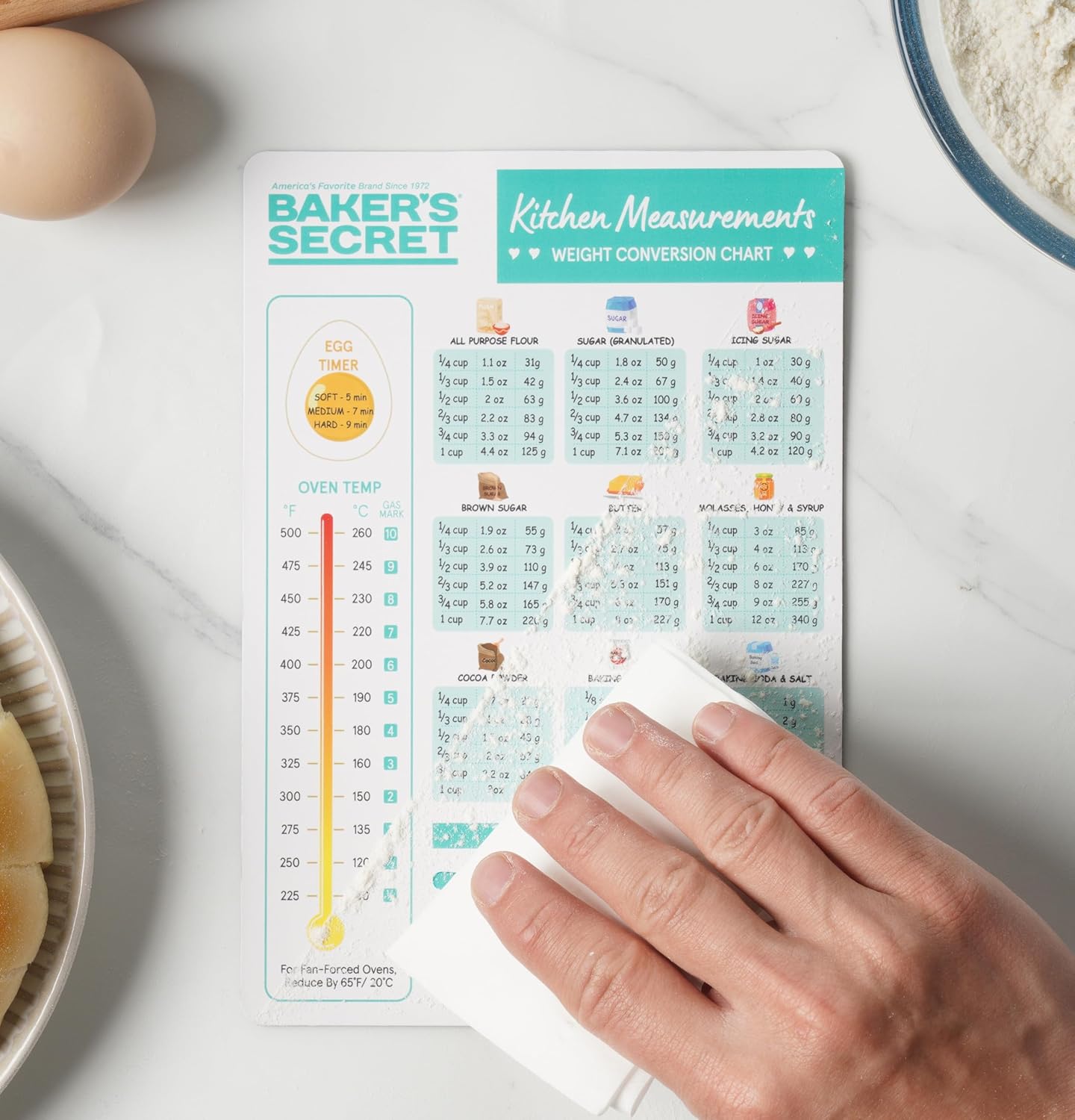baker-s-secret-magnetic-kitchen-conversion-chart-for-dry-liquid-oven-temperature image 4
