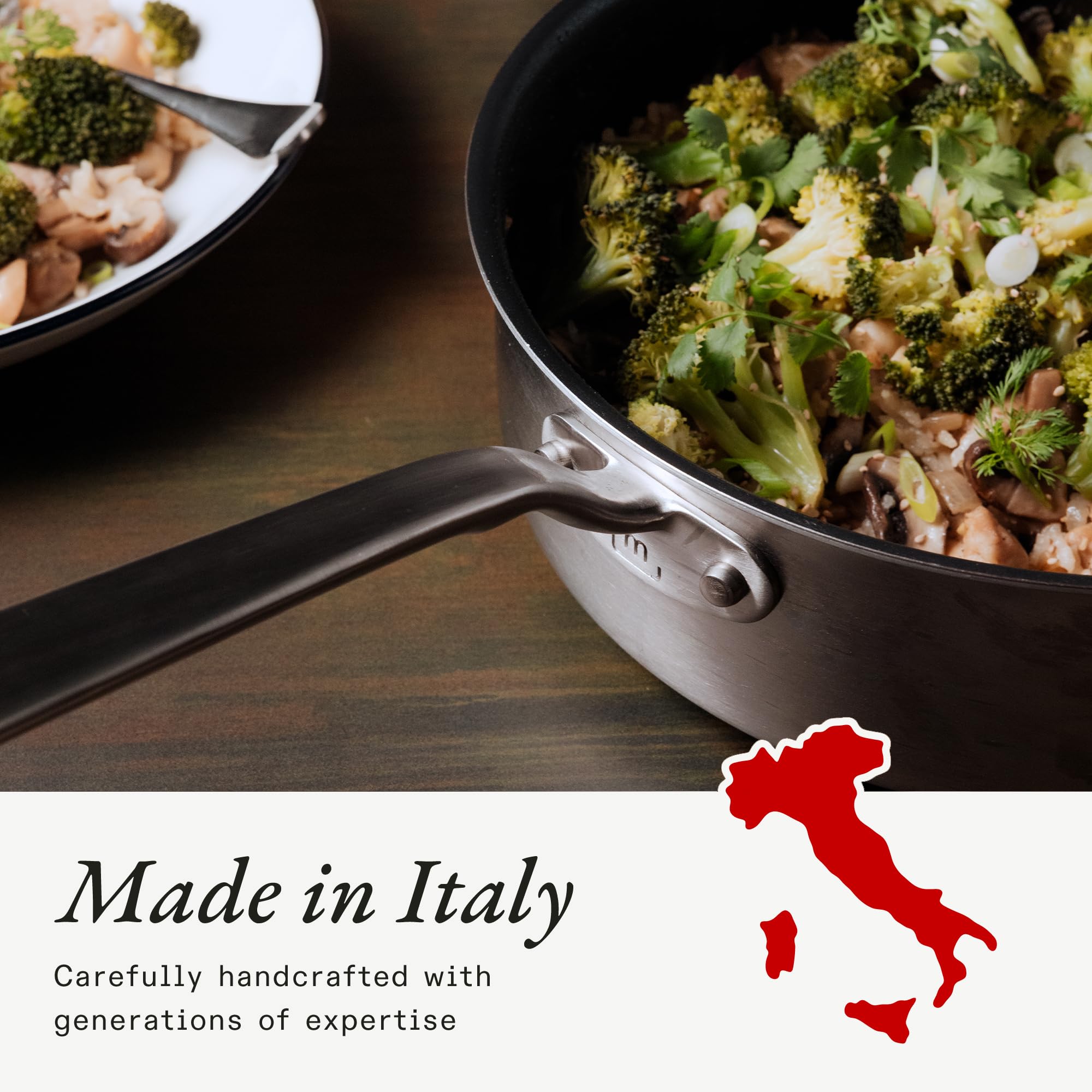 made-in-6-piece-procoat-nonstick-saucepan-set-with-lids-5-ply-stainless-clad-inc image 8