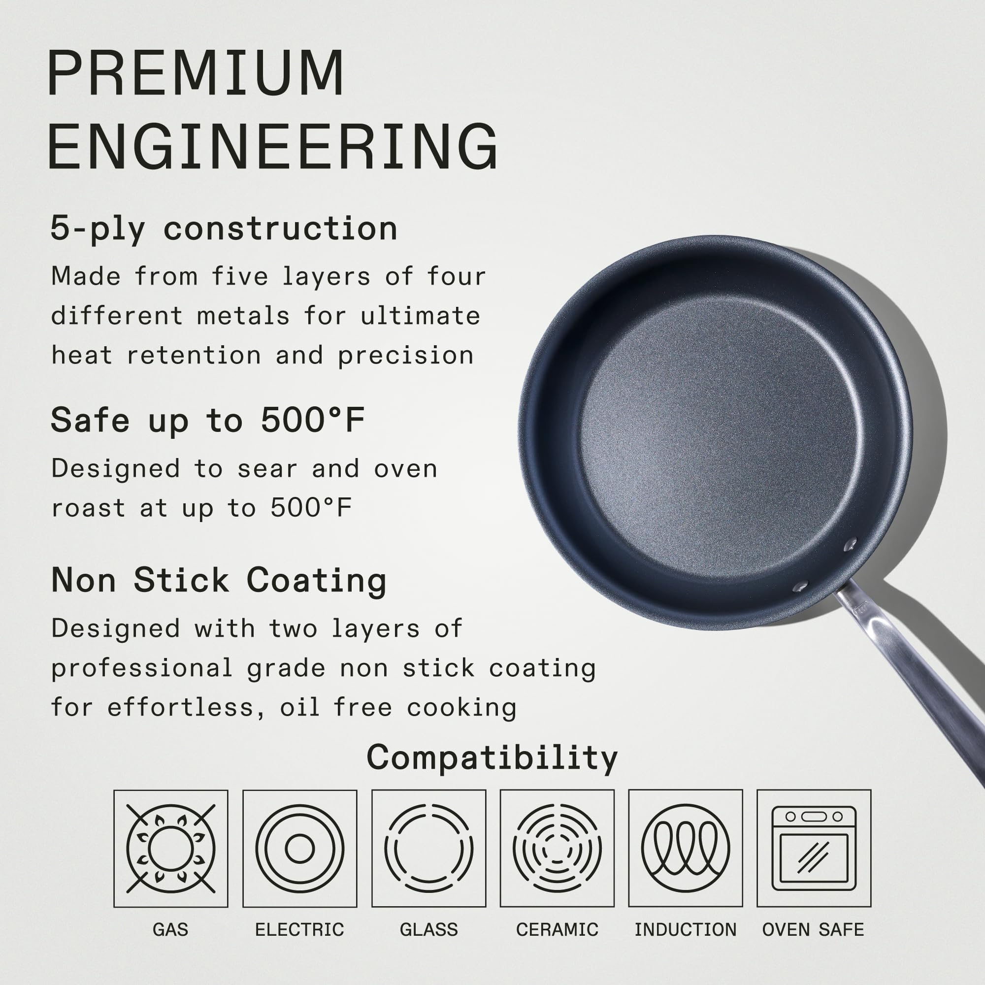 made-in-10-procoat-non-stick-fry-pan-with-pan-protector-5-ply-stainless-clad-ind image 3