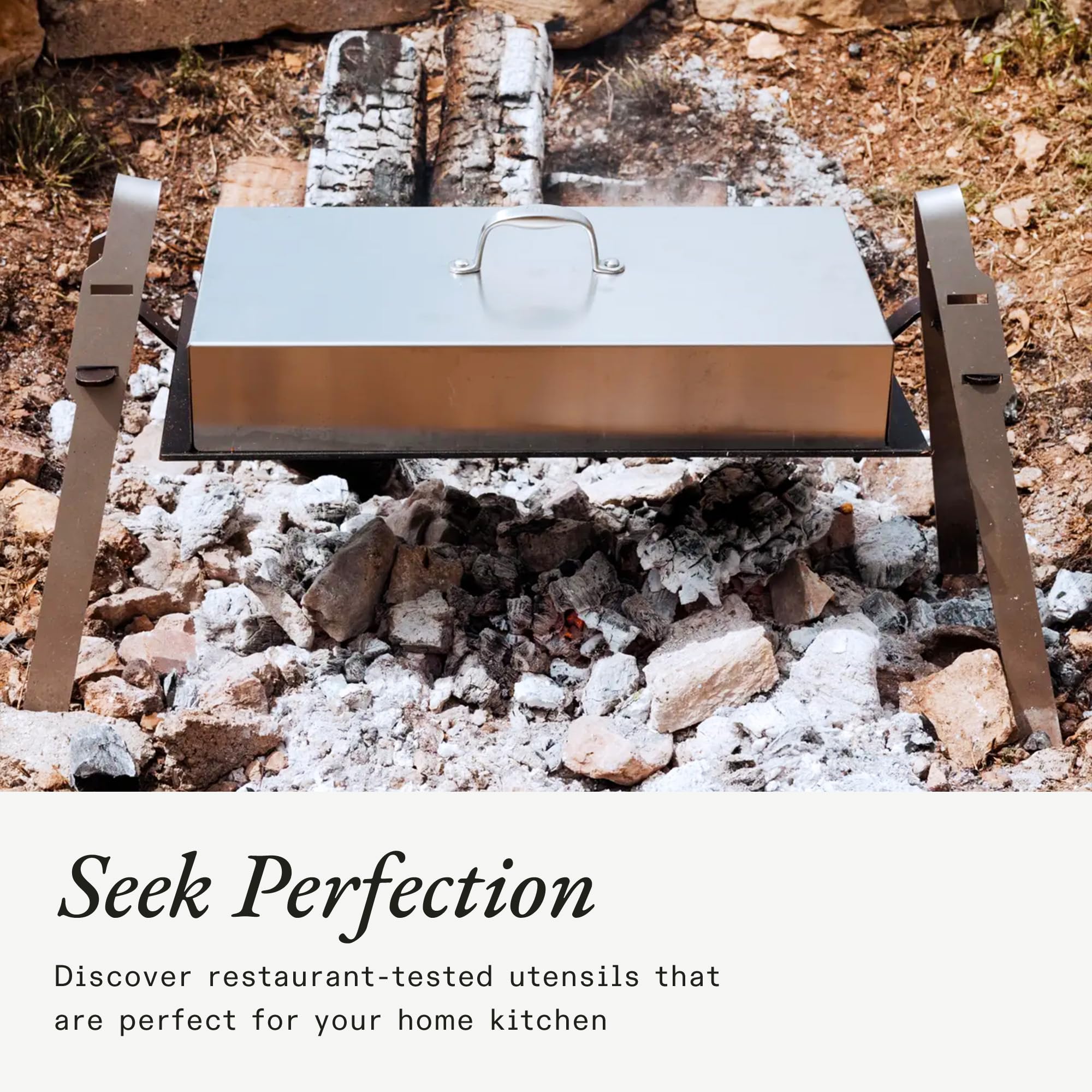 made-in-griddle-stand-dual-height-detachable-stainless-steel-stand-for-made-in-g image 4