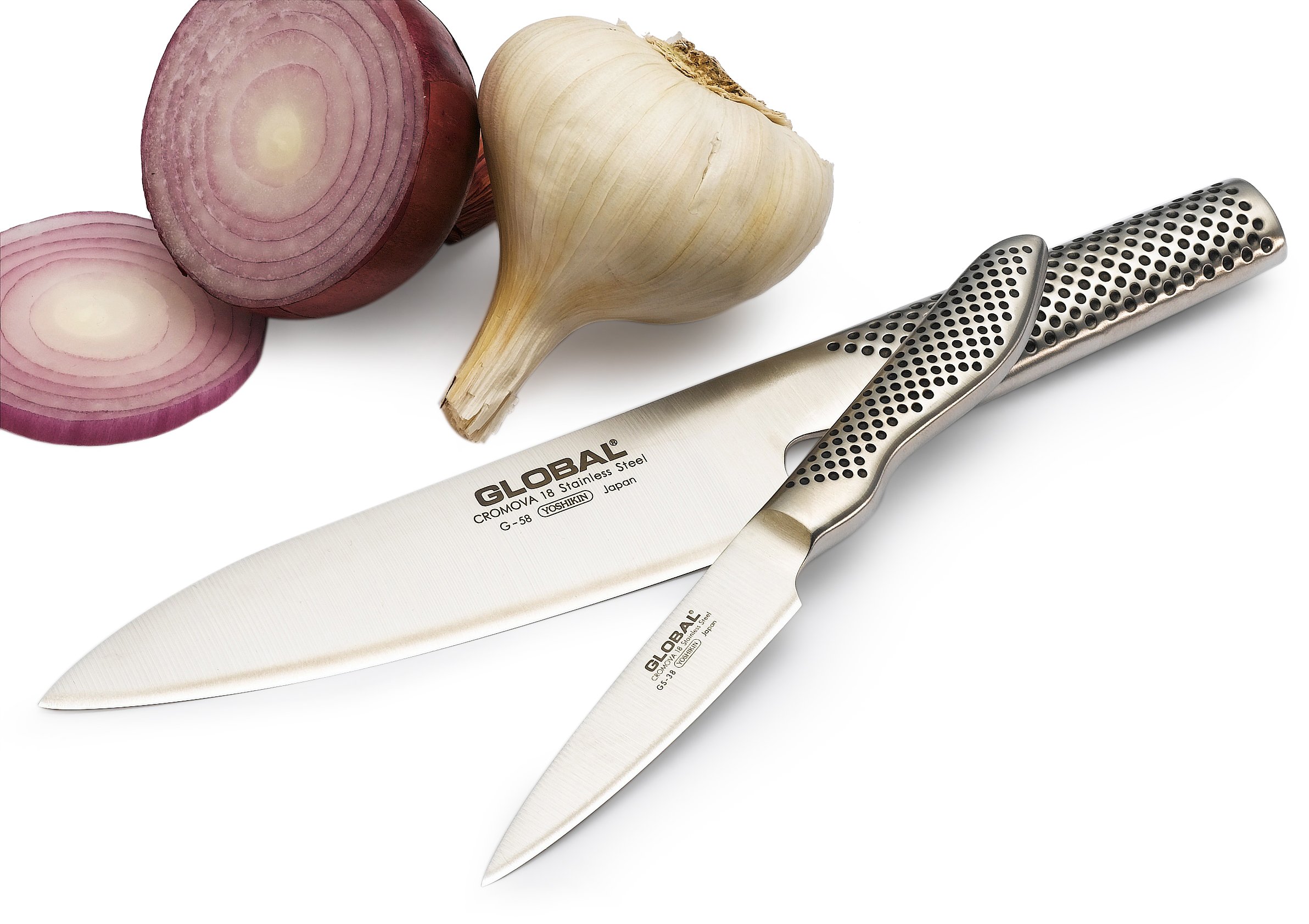 global-2-piece-cook-s-knife-set-g-58-6-chef-s-knife-gs-38-3-5-paring-knife-cromo image 1
