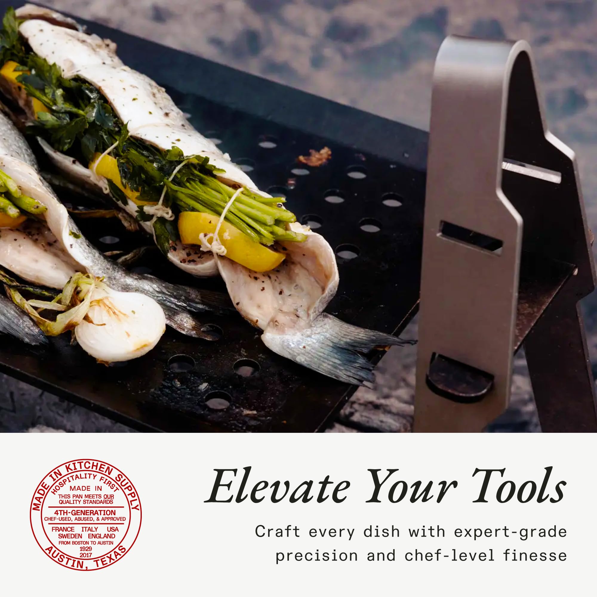 made-in-griddle-stand-dual-height-detachable-stainless-steel-stand-for-made-in-g image 6