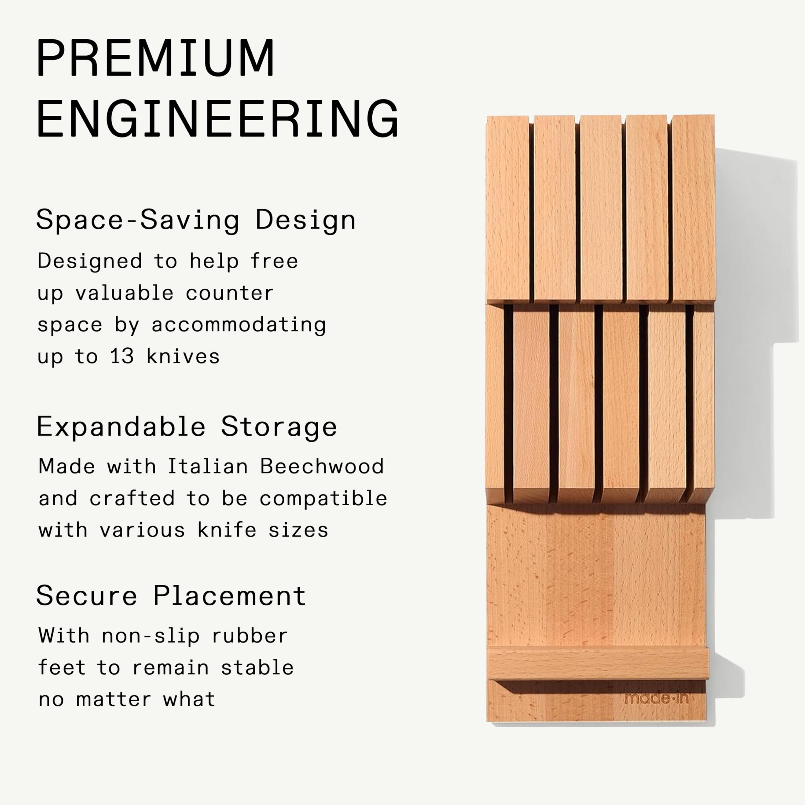 made-in-9-piece-in-drawer-knife-organizer-italian-beechwood-crafted-in-italy image 3