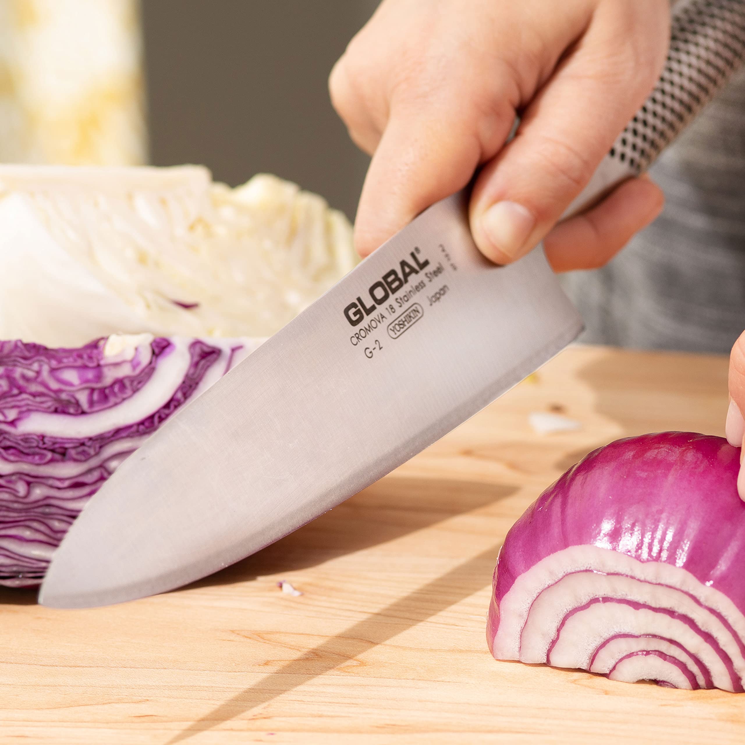 global-2-piece-knife-set-8-chef-s-knife-3-paring-knife-cromova-18-stainless-stee image 5