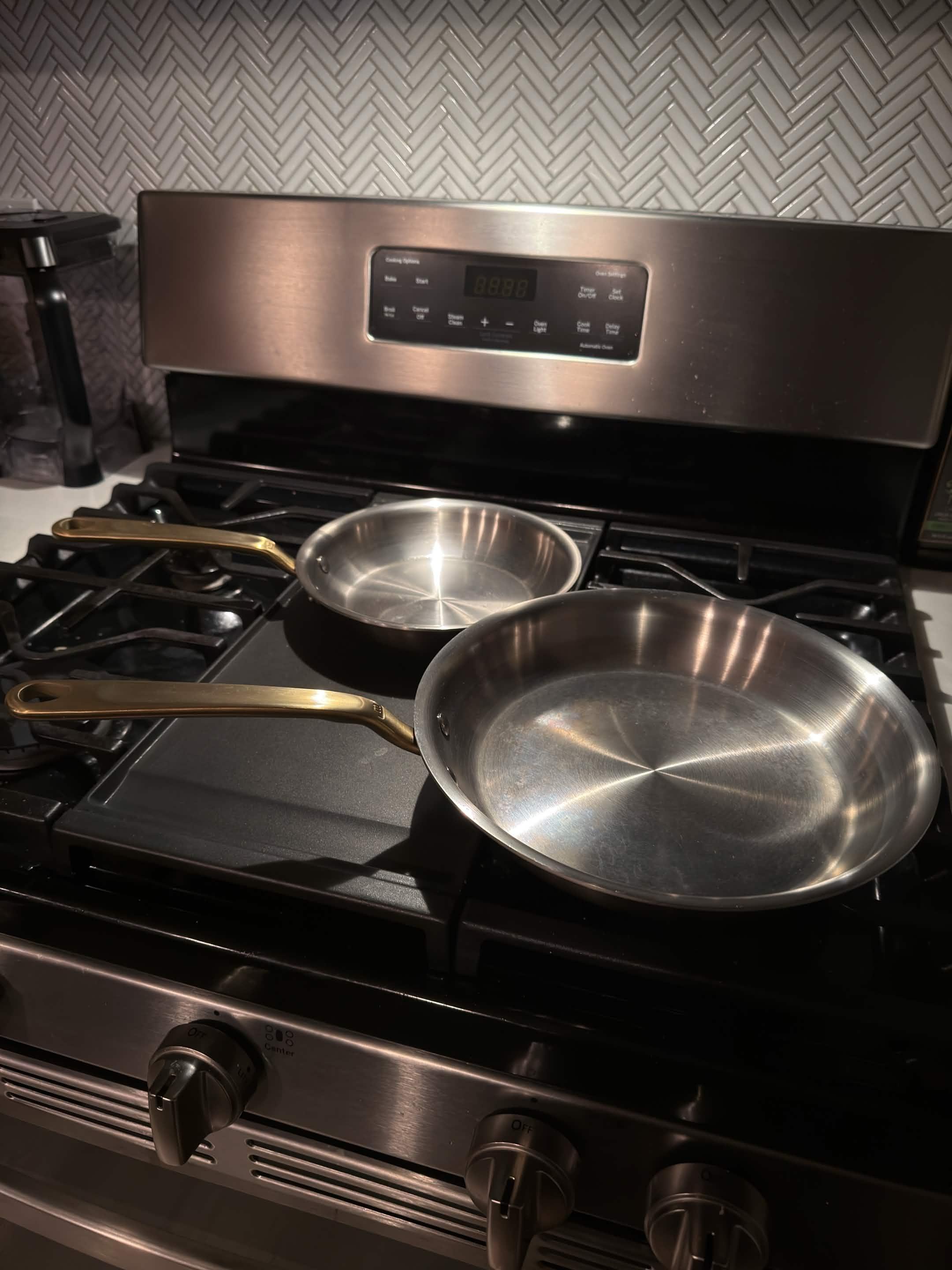 Great pans, slight learning curve