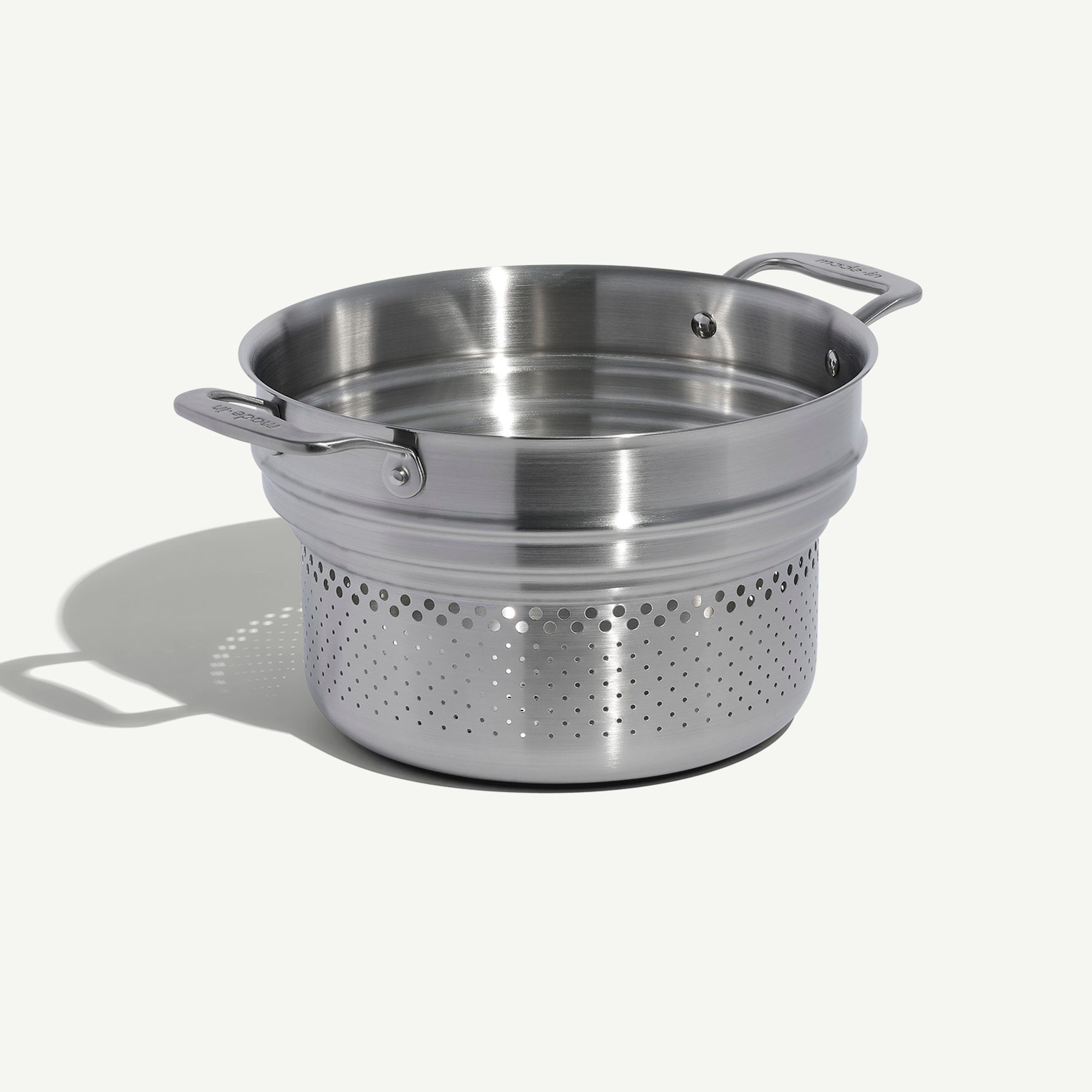 made-in-pasta-insert-stainless-steel-strainer-insert-for-made-in-stock-pots image 3