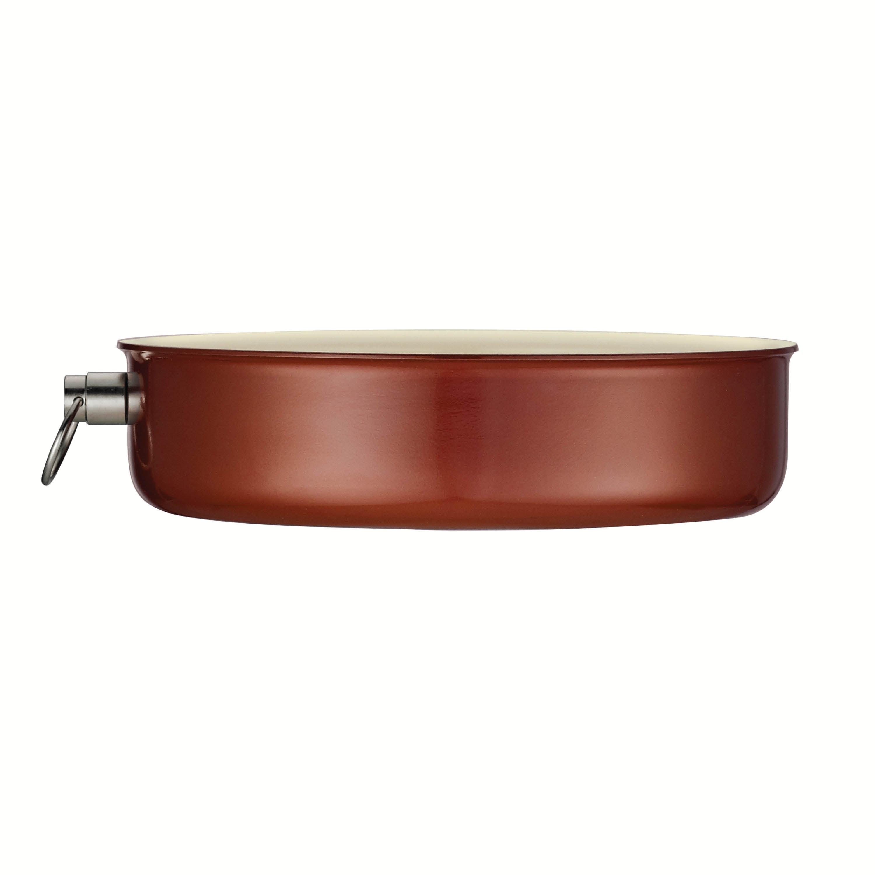 tramontina-9-5-inch-ceramic-round-baking-dish-metallic-copper-made-in-italy image 4