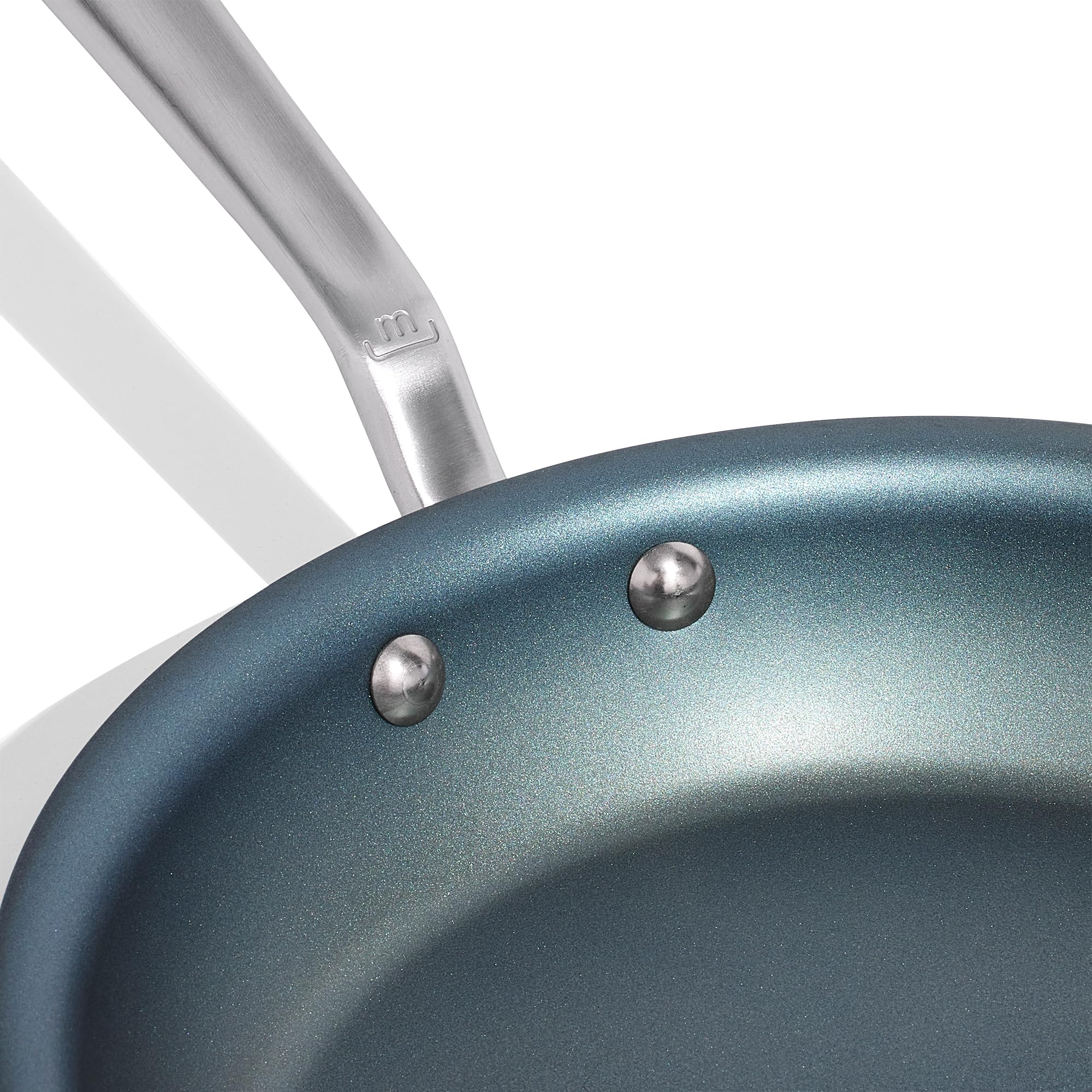 made-in-procoat-10-non-stick-frying-pan-silver-lake-5-ply-stainless-clad-nonstic image 2