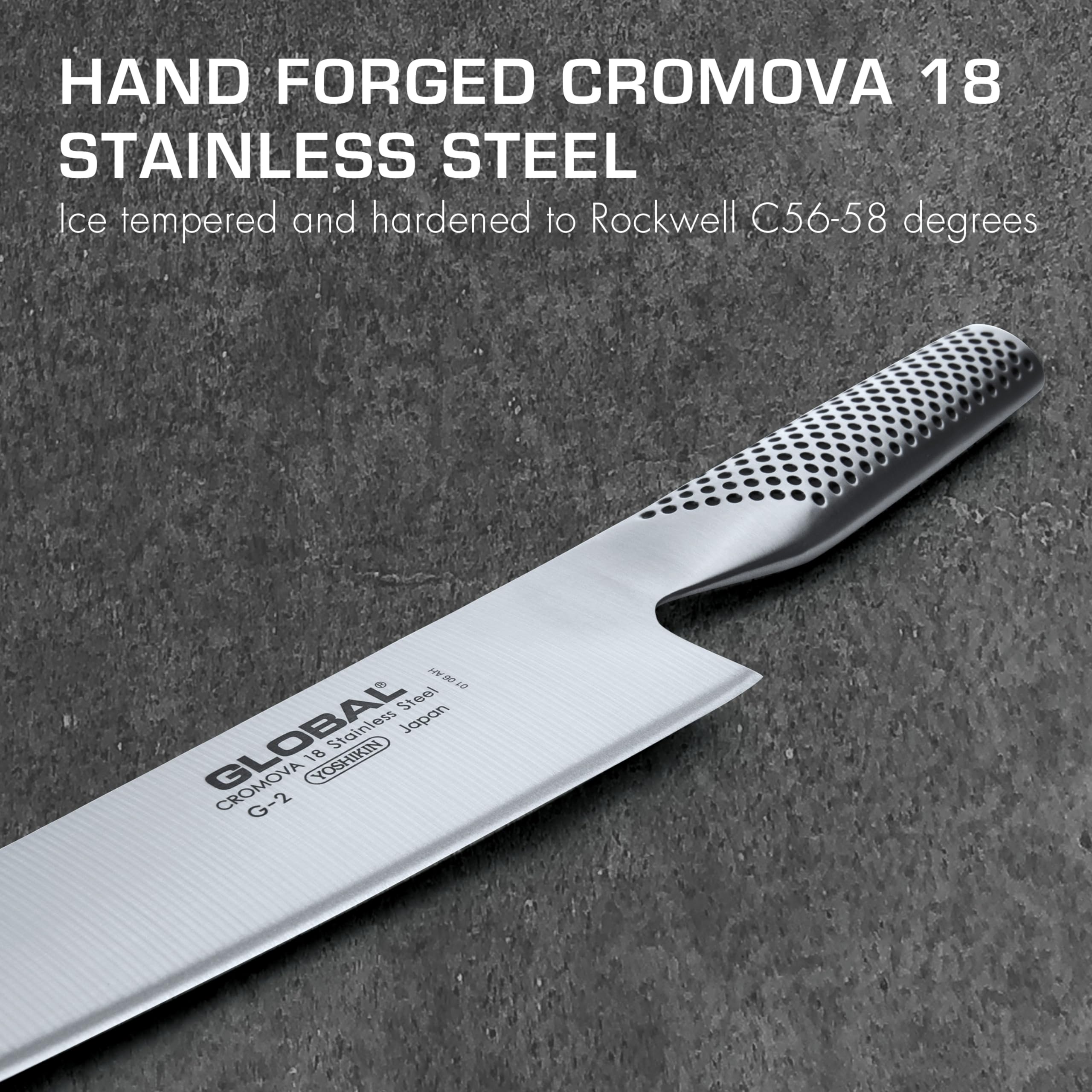 global-g-series-2-piece-kitchen-knife-set-forged-stainless-steel-seamless-hollow image 2