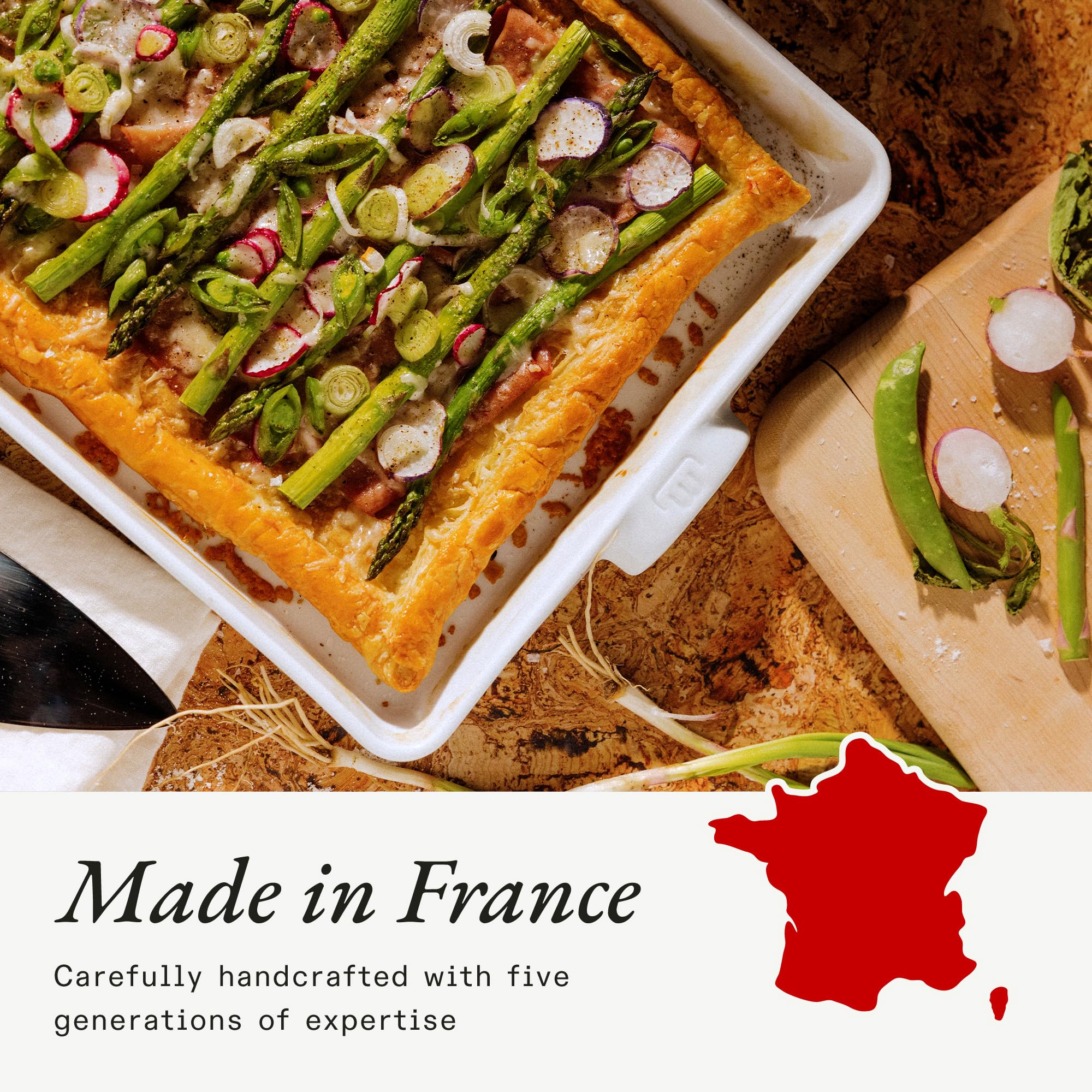 made-in-rectangular-baking-dish-white-handcrafted-french-porcelain-9x13-bakeware image 6