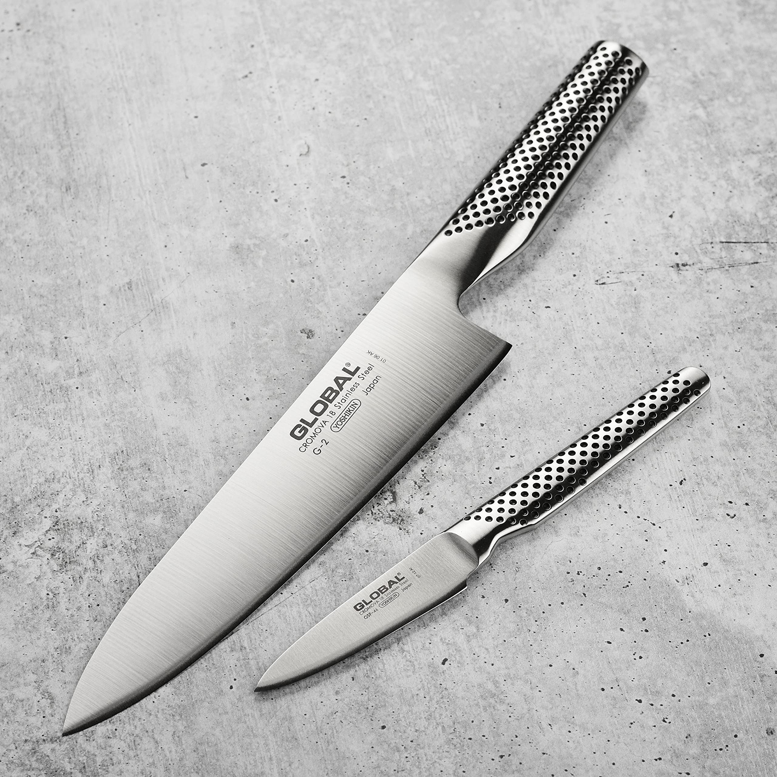 global-2-piece-knife-set-8-chef-s-knife-3-paring-knife-cromova-18-stainless-stee image 4