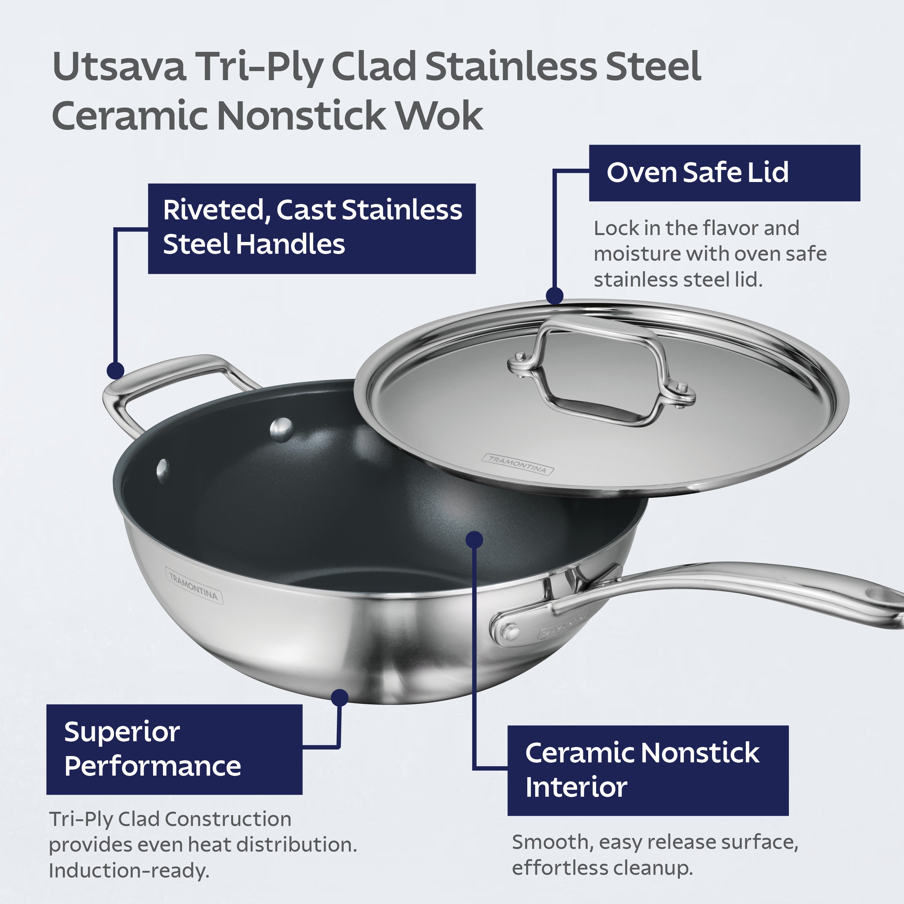 tramontina-utsava-tri-ply-clad-3-75-qt-covered-wok-with-ceramic-interior image 6