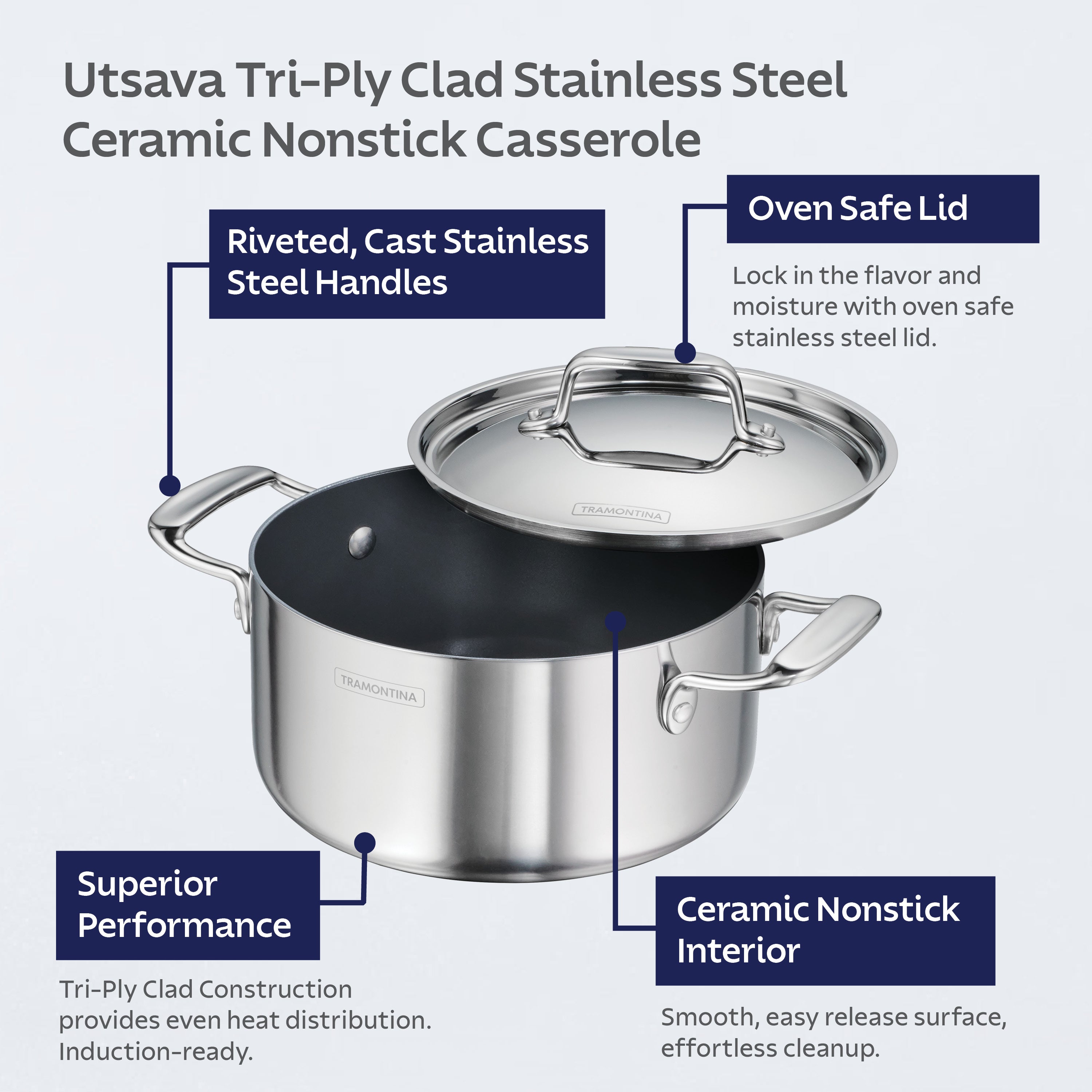 tramontina-utsava-tri-ply-clad-covered-casserole-with-ceramic-interior image 6
