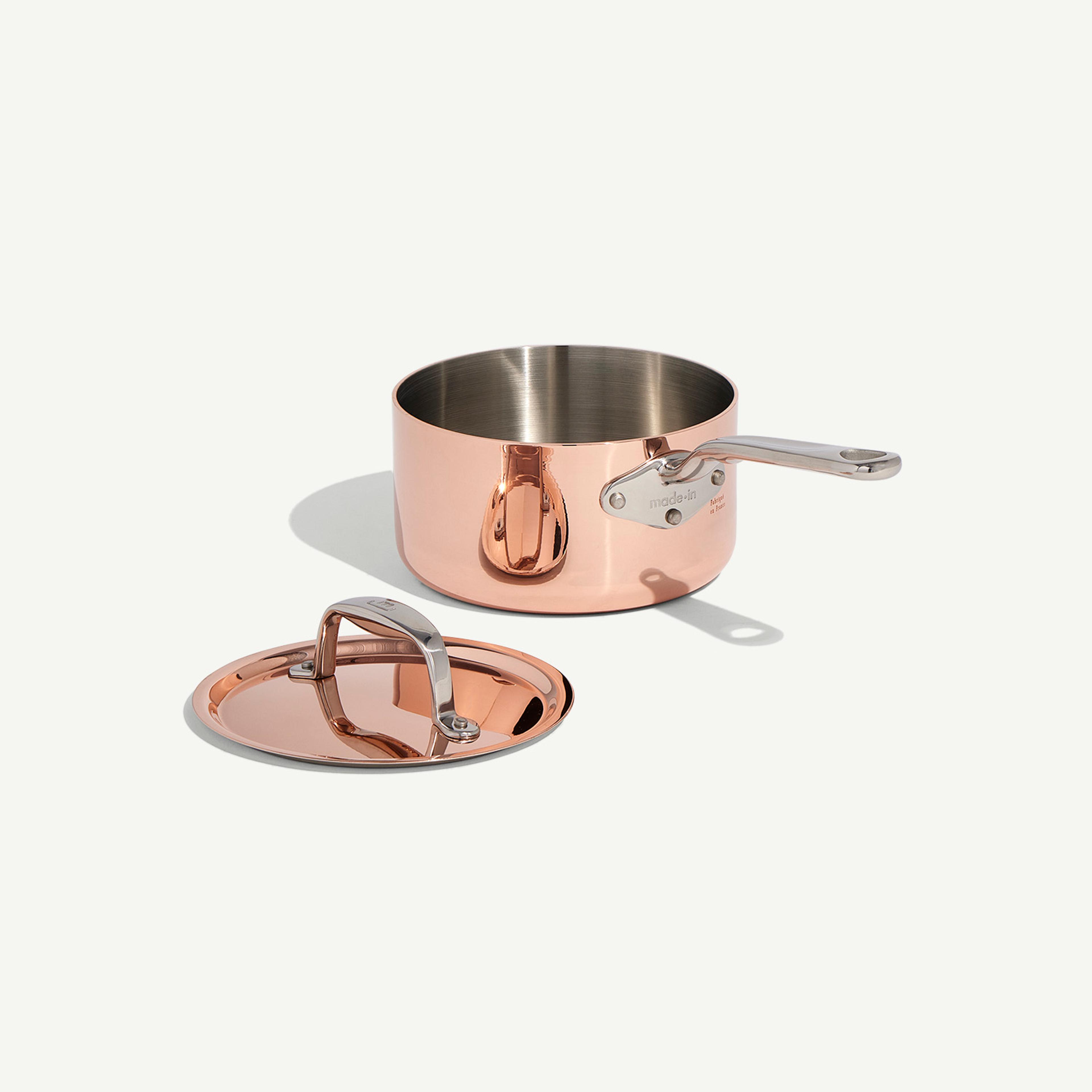 made-in-copper-saucepan-copper-and-stainless-clad-sauce-pan image 2