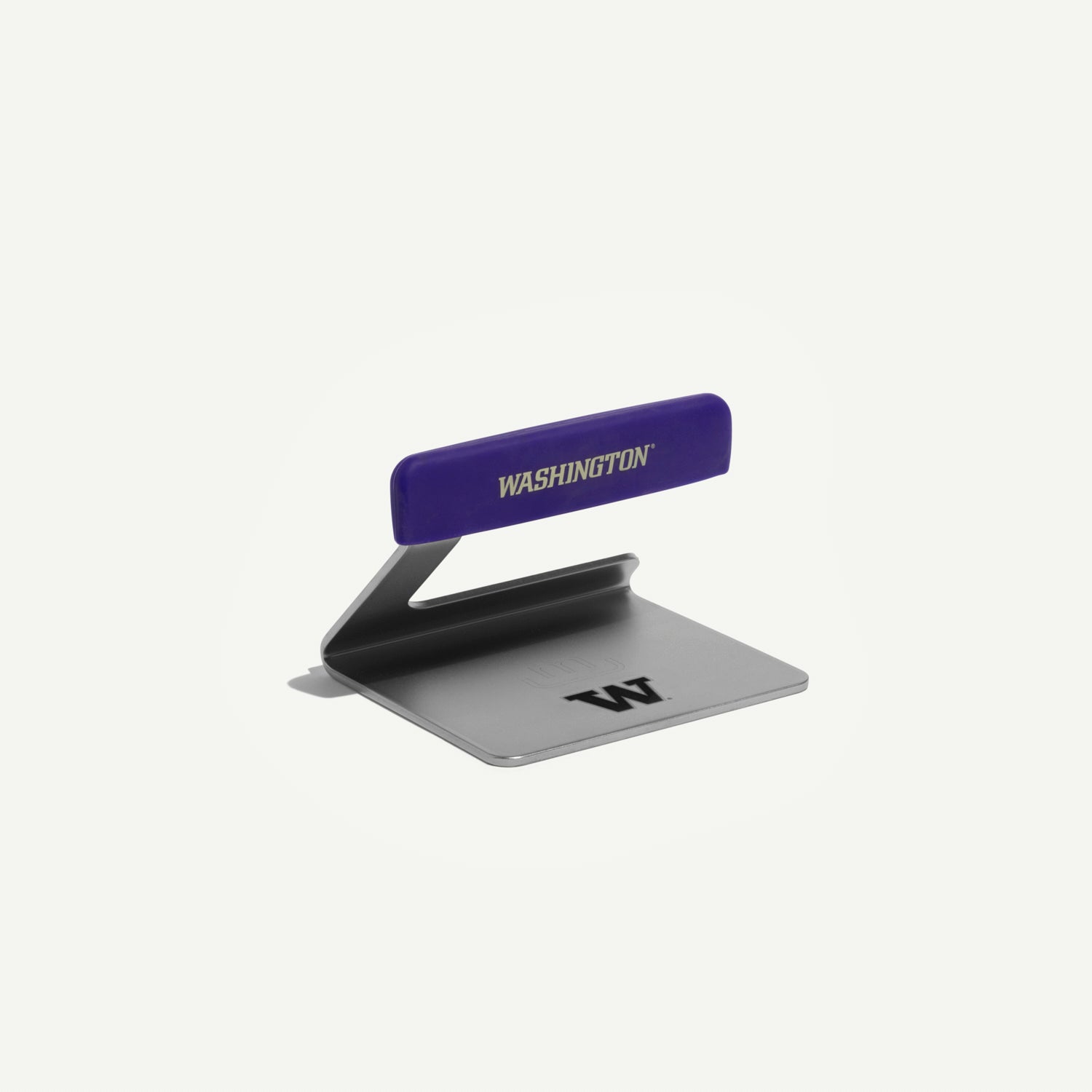 made-in-university-of-washington-grill-press-stainless-steel-team-logo-grilling- image 1