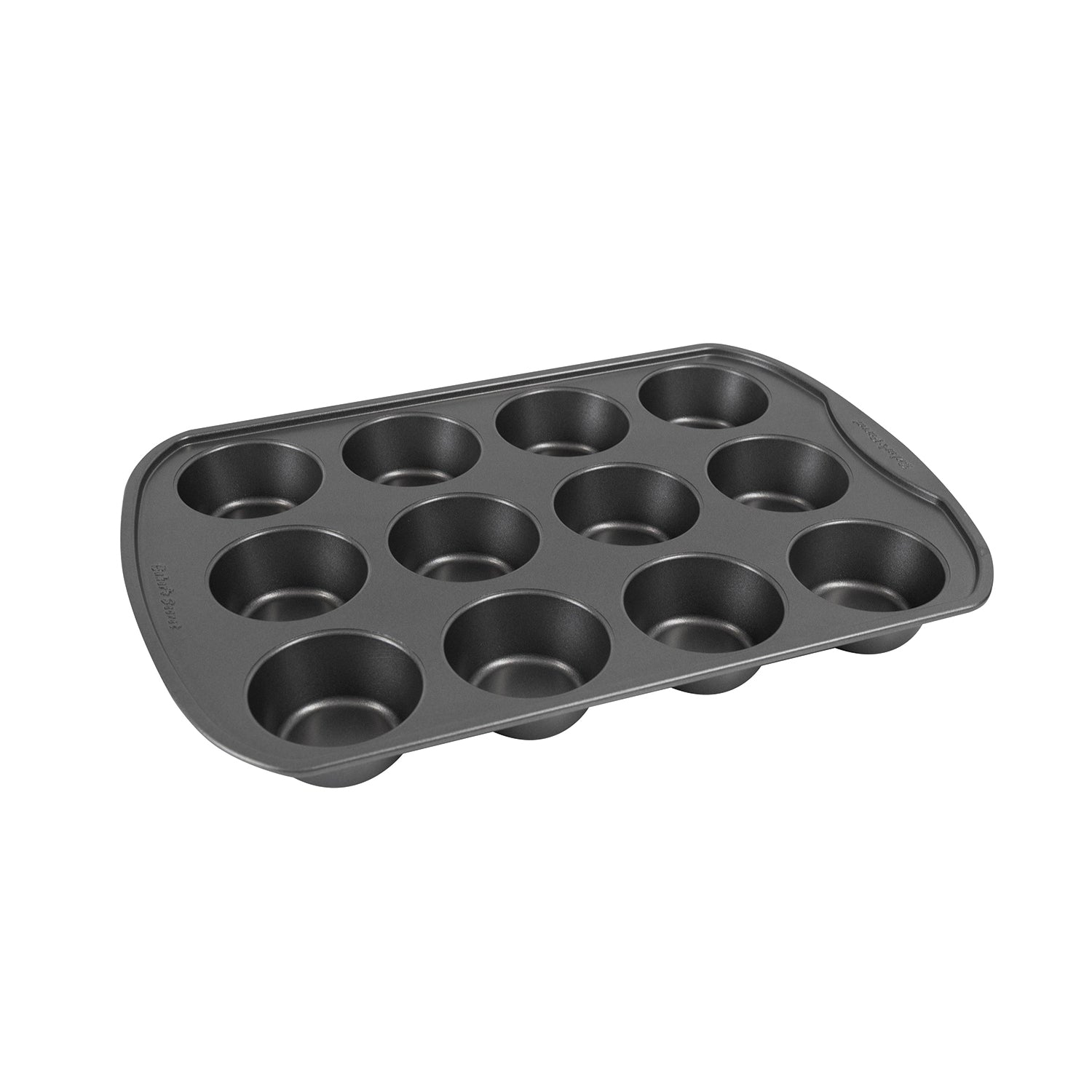 baker-s-secret-non-stick-12-cup-muffin-pan-carbon-steel-oven-safe-450-f image 2