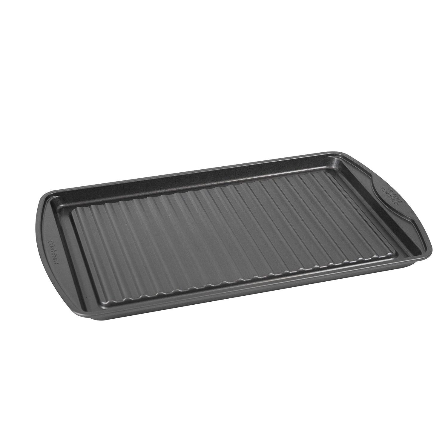 baker-s-secret-non-stick-carbon-steel-grill-pan-15-x-10-stovetop-griller-pan-wit image 2