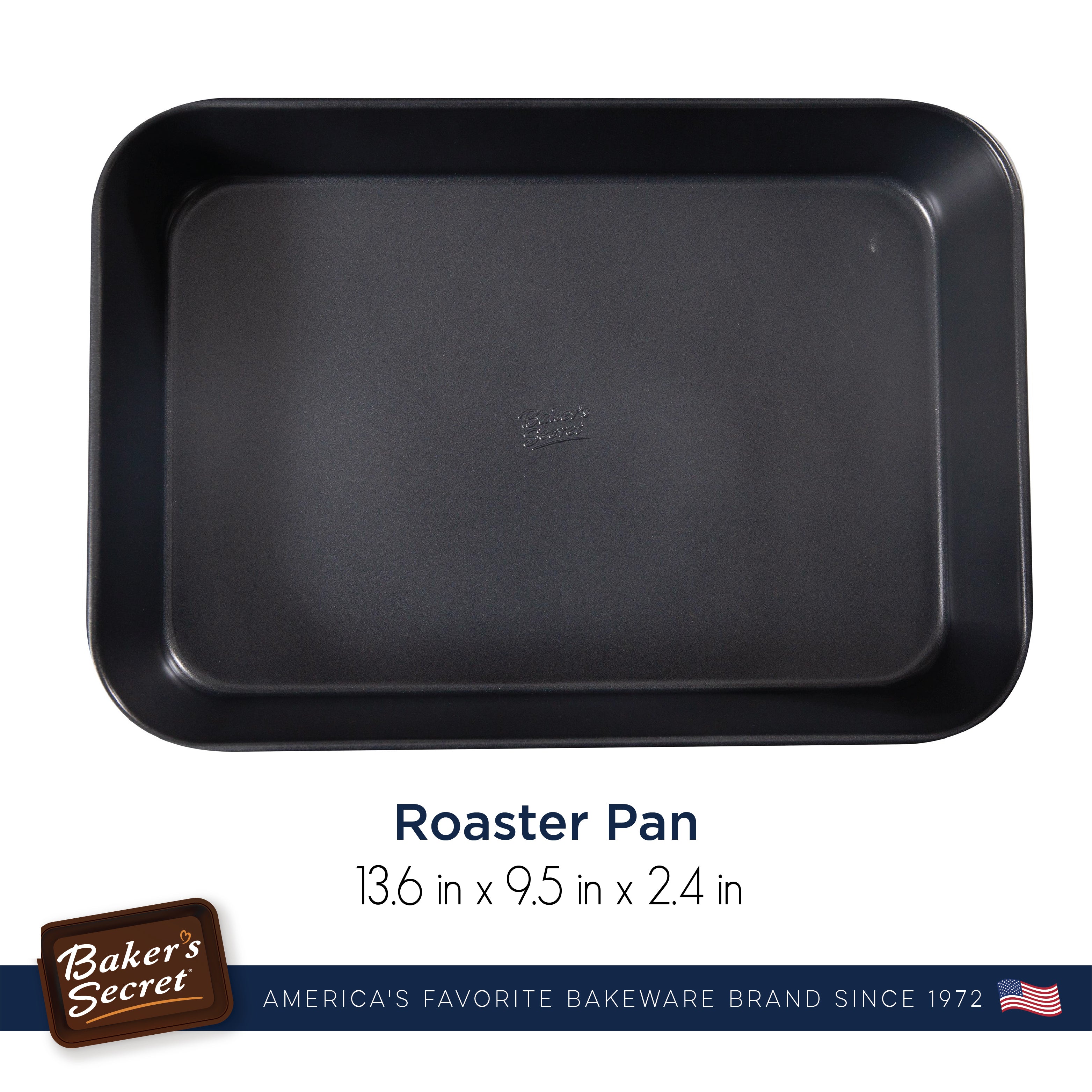 baker-s-secret-advanced-13-x-9-non-stick-carbon-steel-roaster-pan image 4