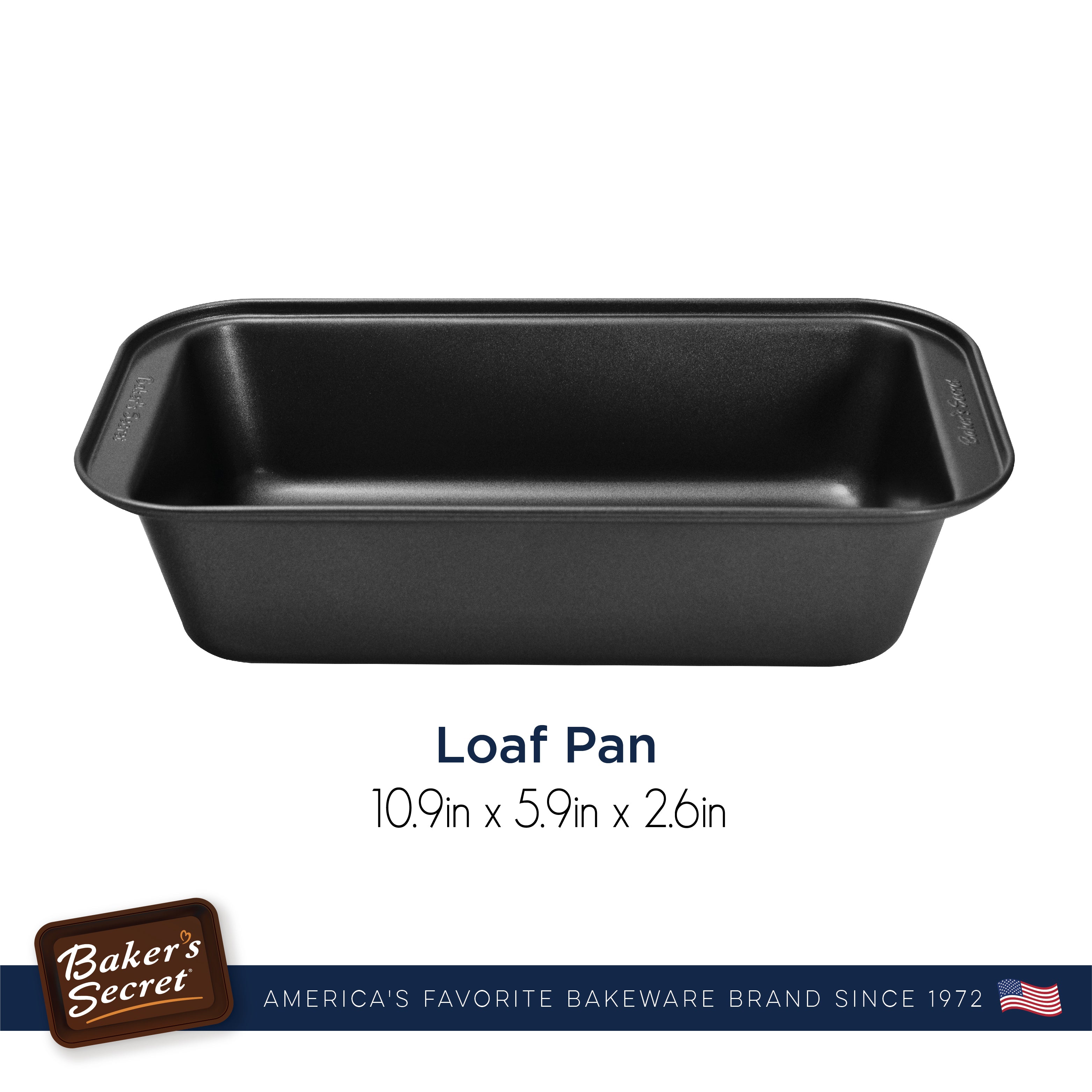 baker-s-secret-essentials-11-x-6-non-stick-carbon-steel-loaf-pan image 3