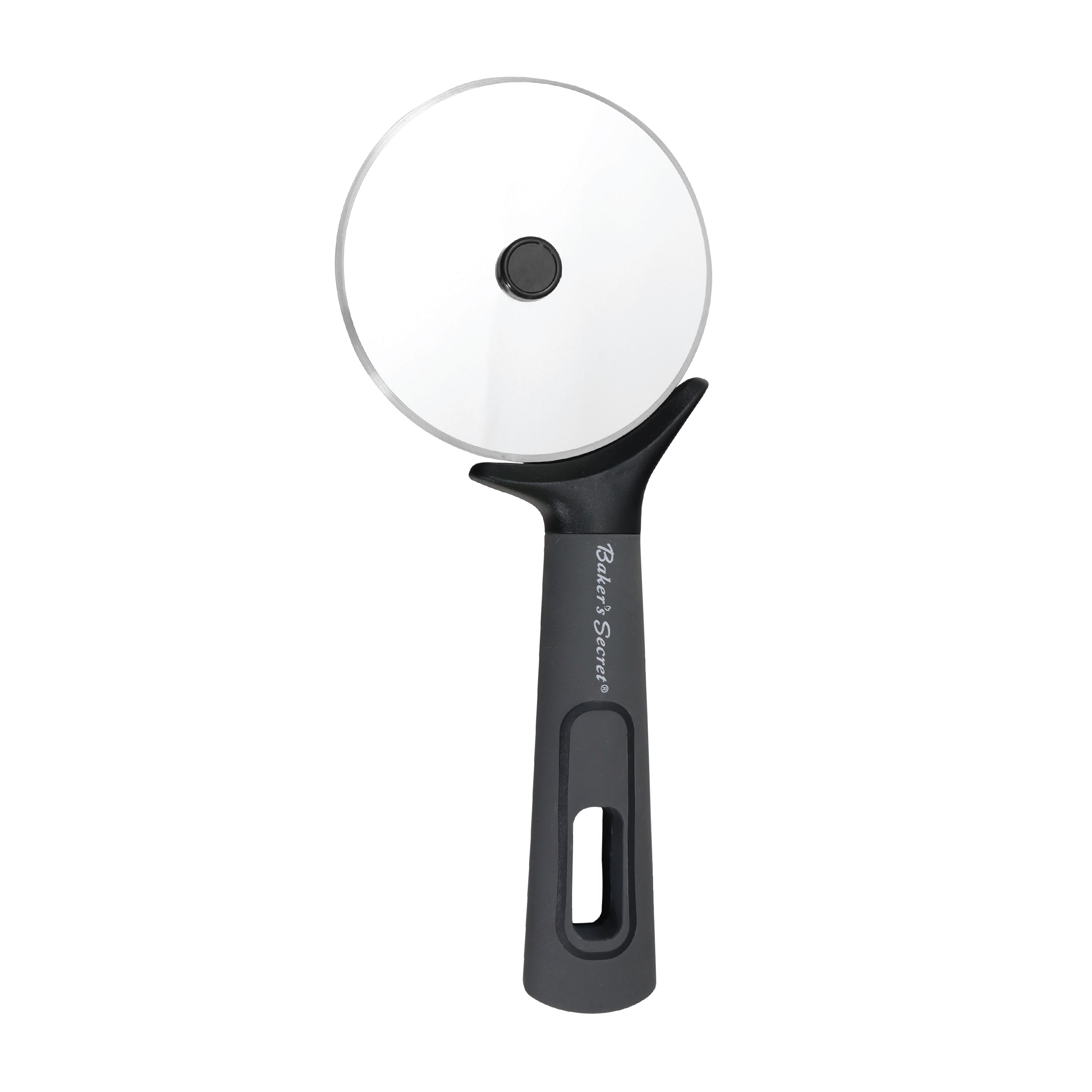 baker-s-secret-stainless-steel-pizza-wheel-cutter-with-easy-grip-nylon-handle image 2