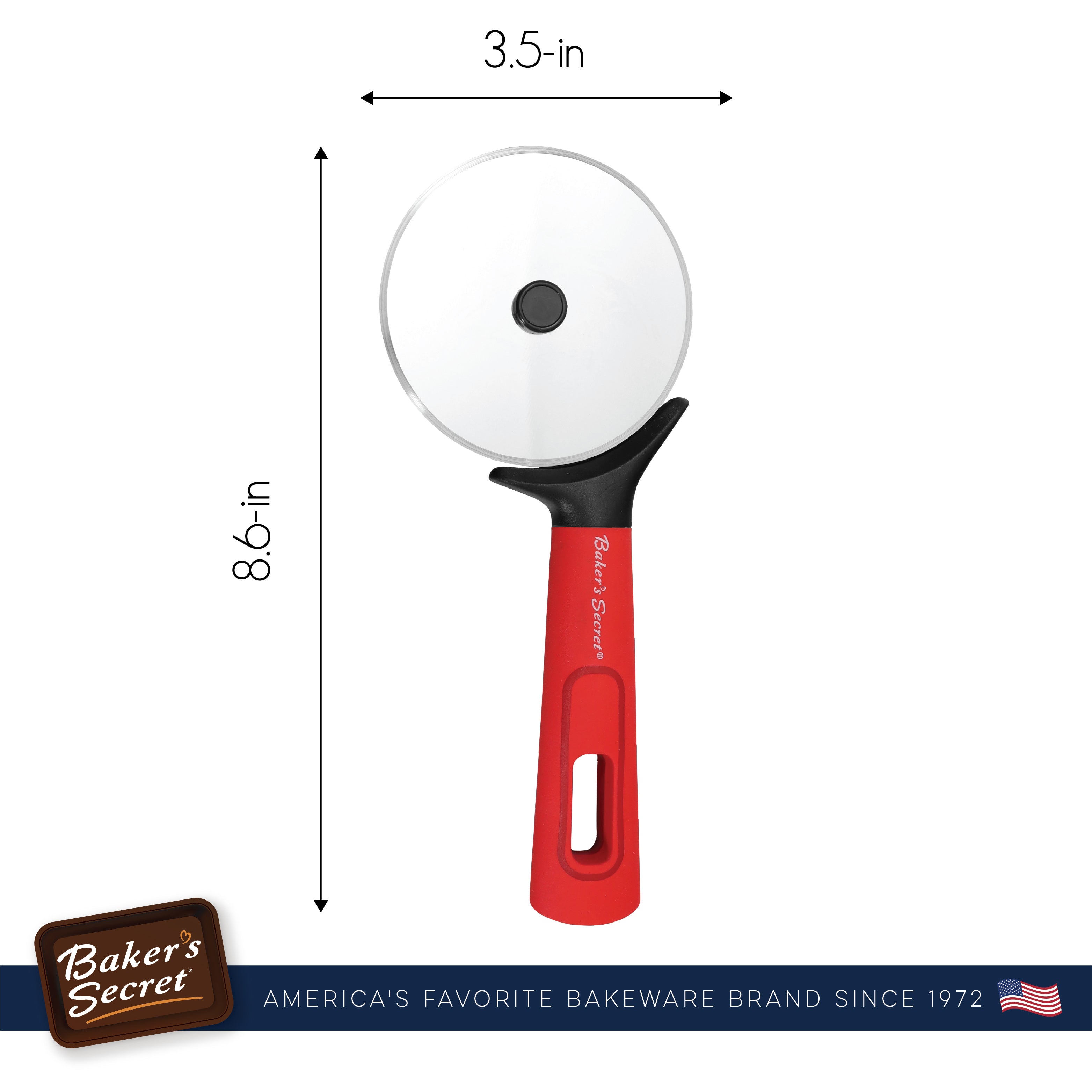 baker-s-secret-stainless-steel-pizza-wheel-cutter-with-easy-grip-nylon-handle image 5