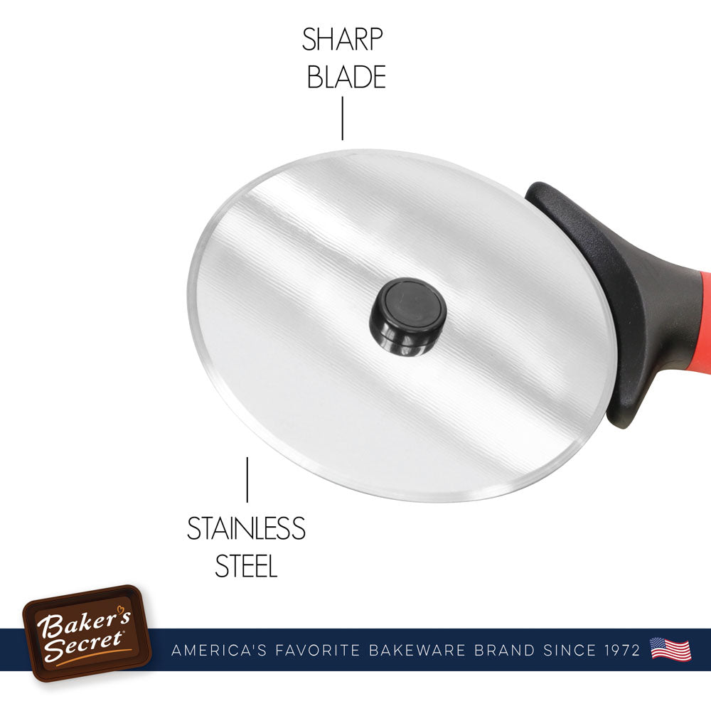 baker-s-secret-stainless-steel-pizza-wheel-cutter-with-easy-grip-nylon-handle image 6