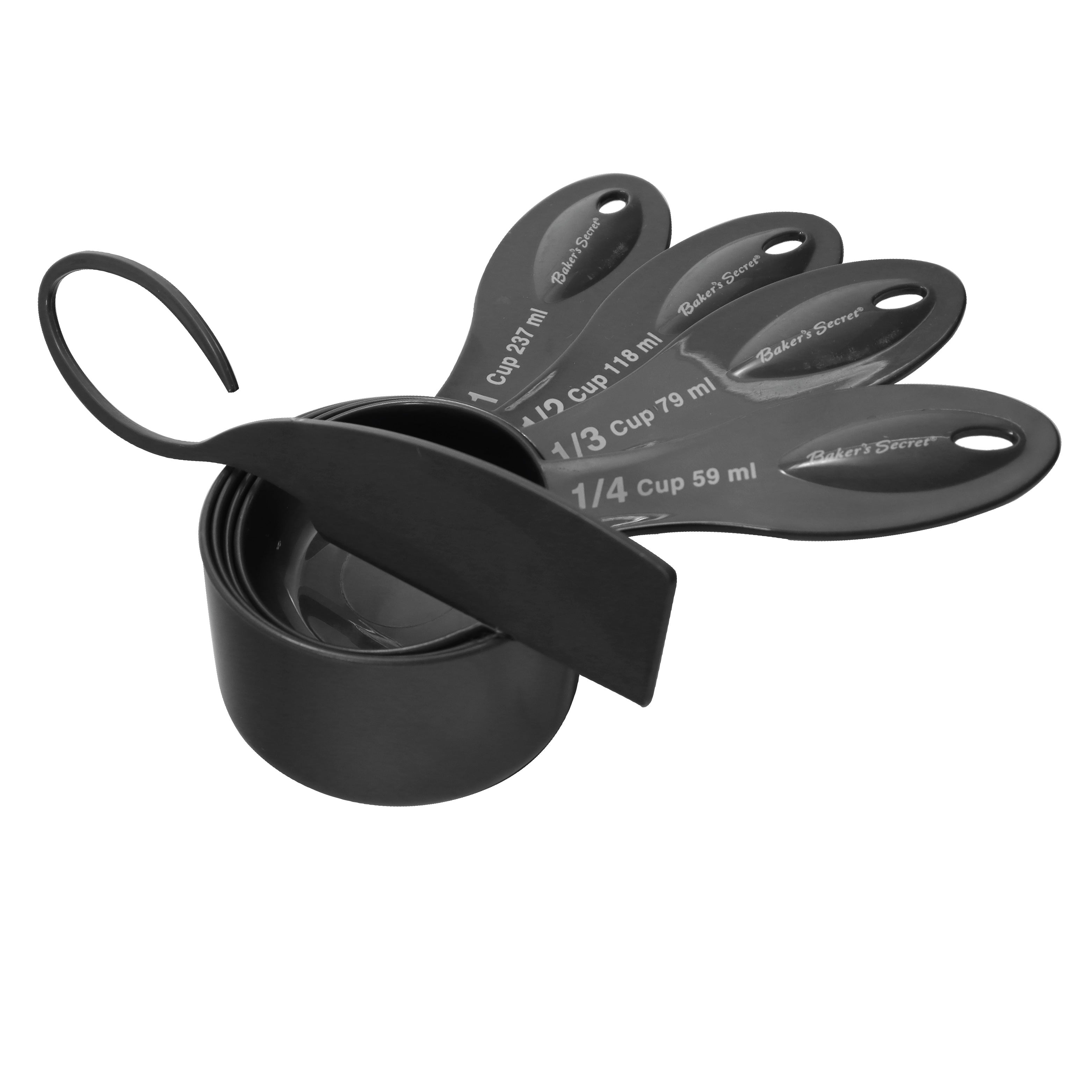 baker-s-secret-4-piece-nesting-measuring-cup-set-with-scraper image 2