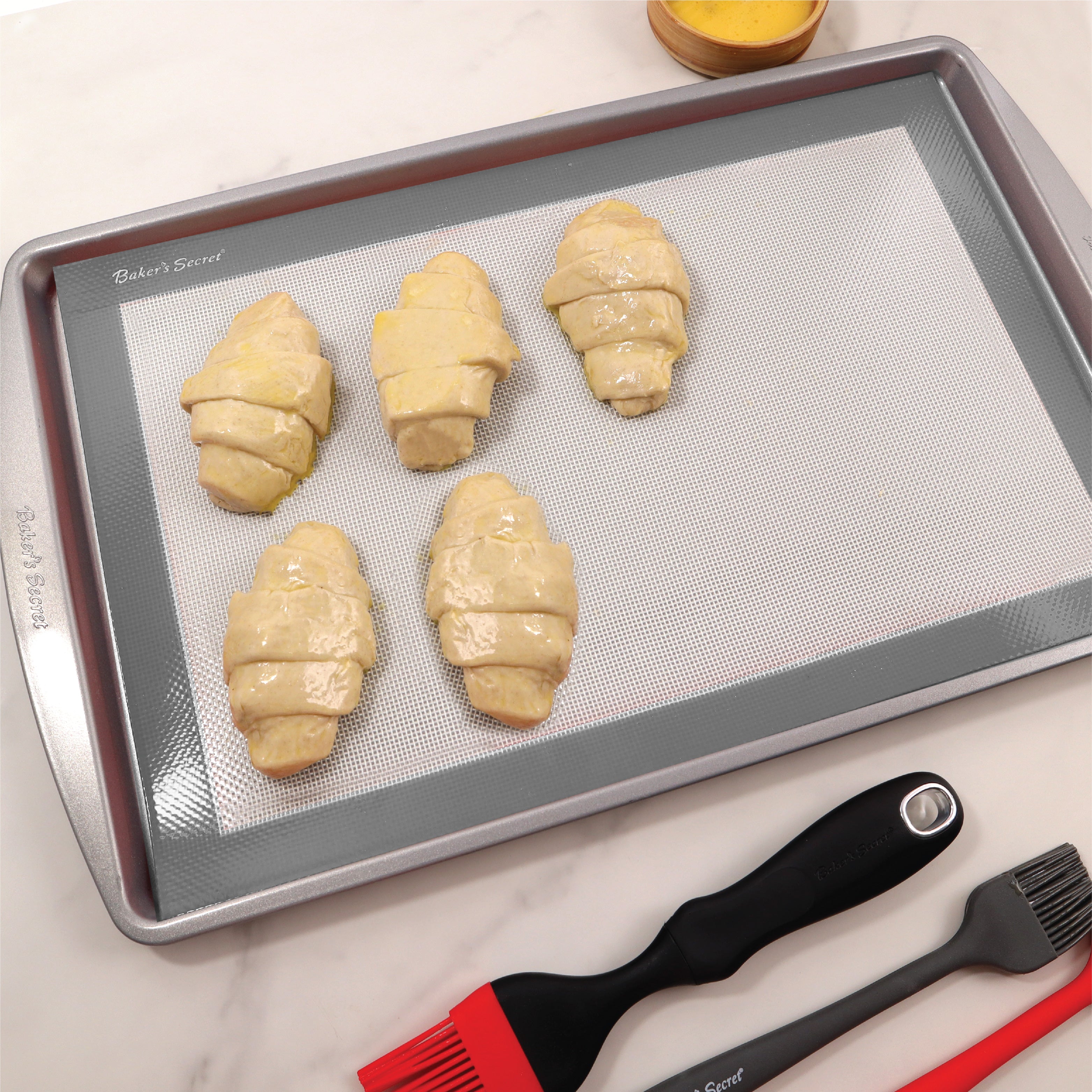 baker-s-secret-non-stick-silicone-baking-mat-16-5-x-11-reusable-oven-safe-baking image 5