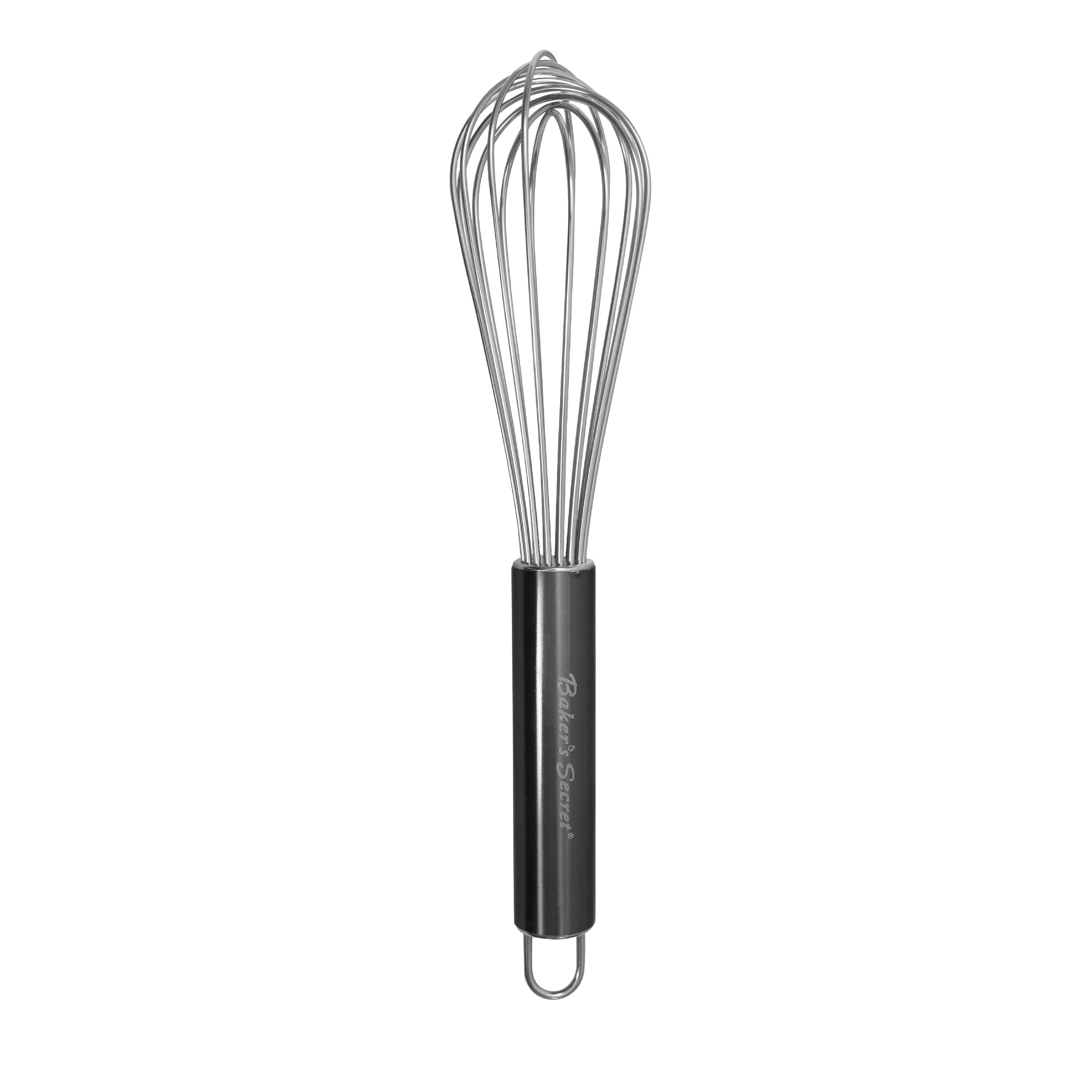 baker-s-secret-stainless-steel-balloon-whisk-rust-free-mixing-baking-whisk-dishw image 2
