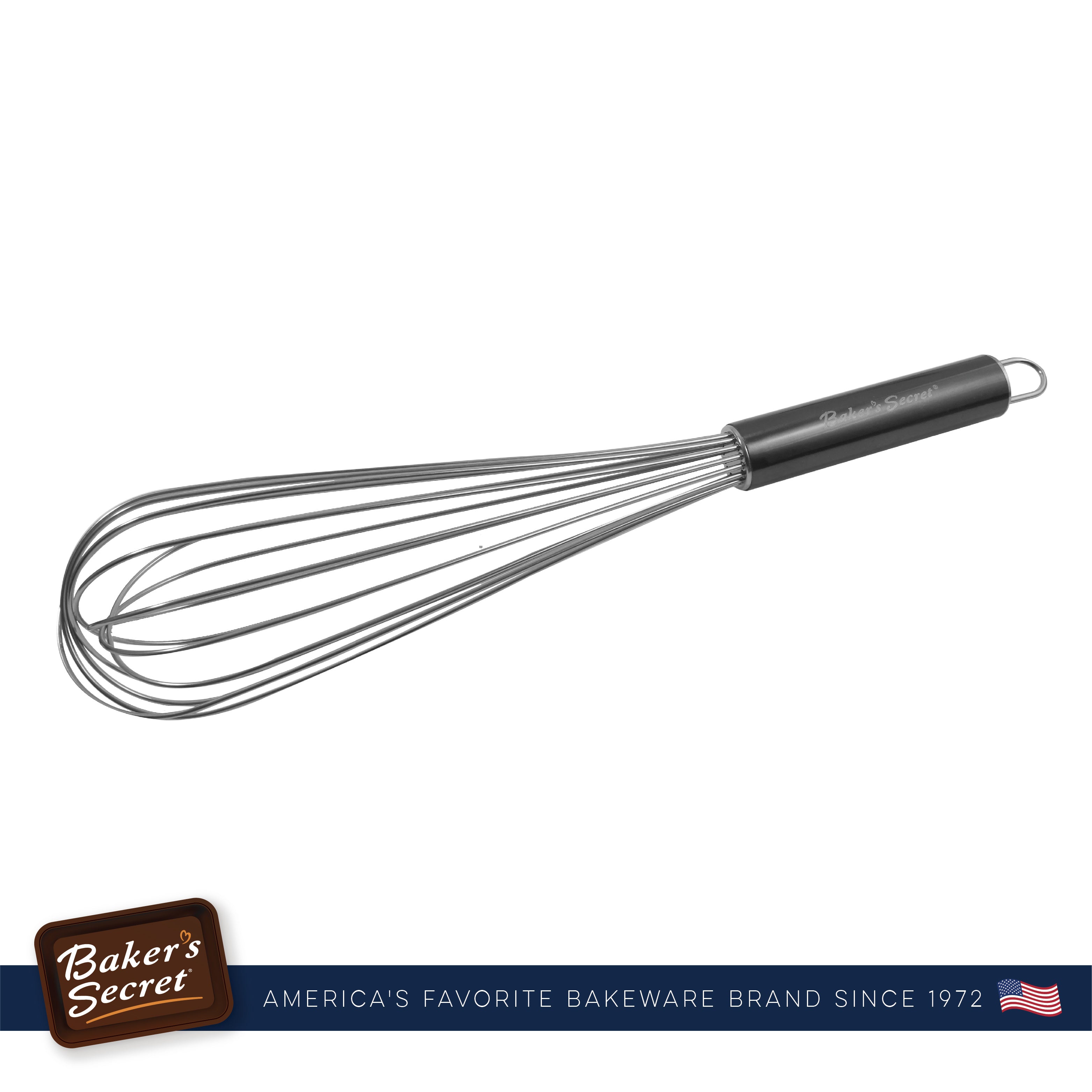 baker-s-secret-stainless-steel-balloon-whisk-rust-free-mixing-baking-whisk-dishw image 7