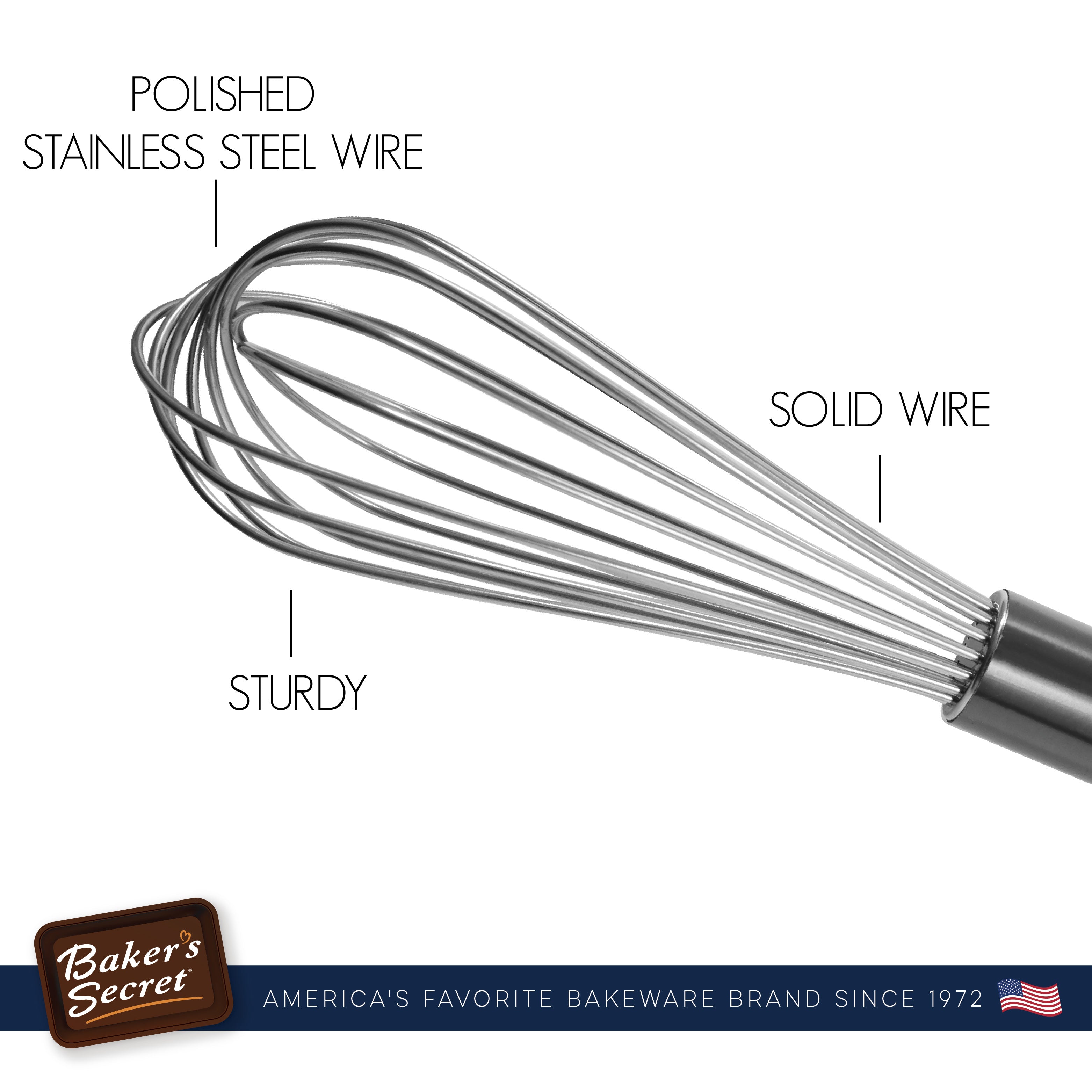 baker-s-secret-stainless-steel-balloon-whisk-rust-free-mixing-baking-whisk-dishw image 8