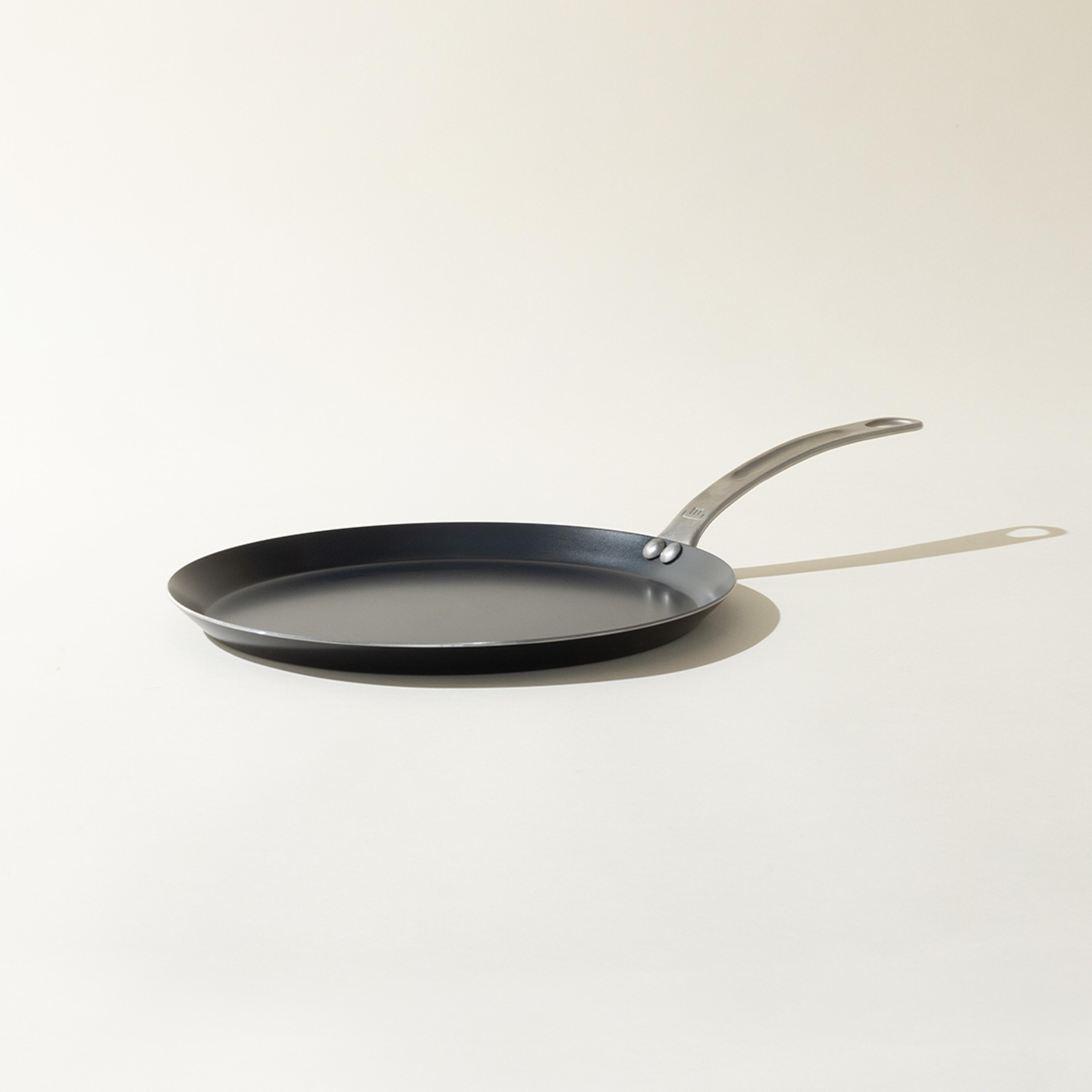 made-in-carbon-steel-tawa-flat-griddle-comal-with-short-lip-for-dosas-cr-pes-fla image 3