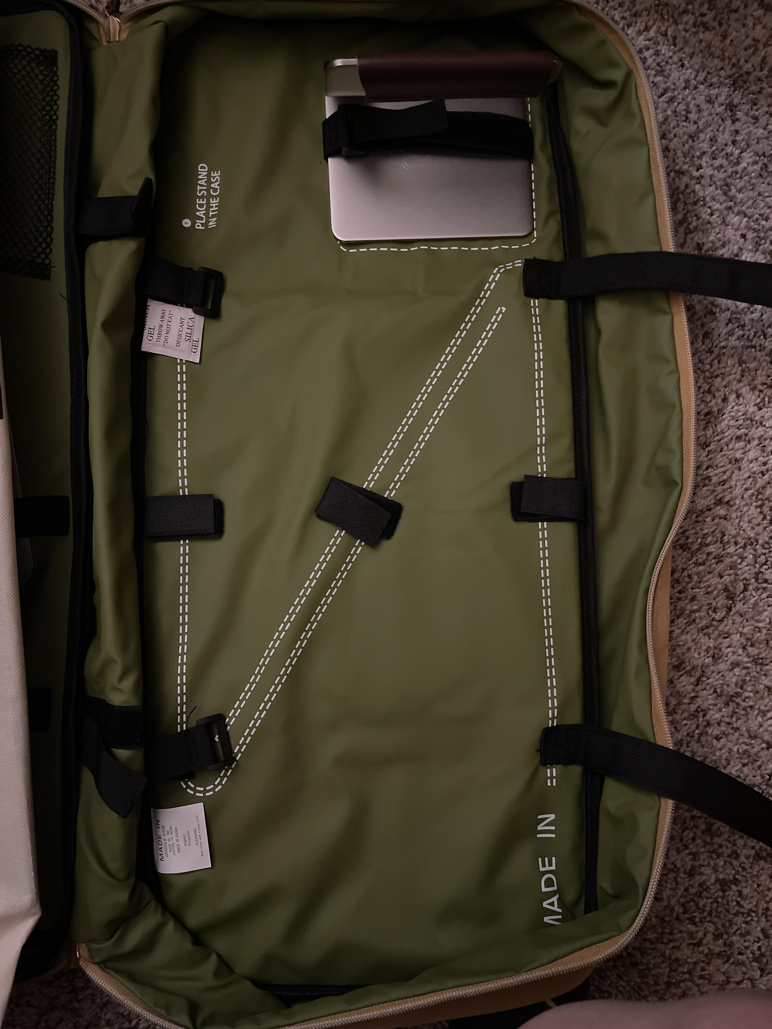 Great bag, snug fit