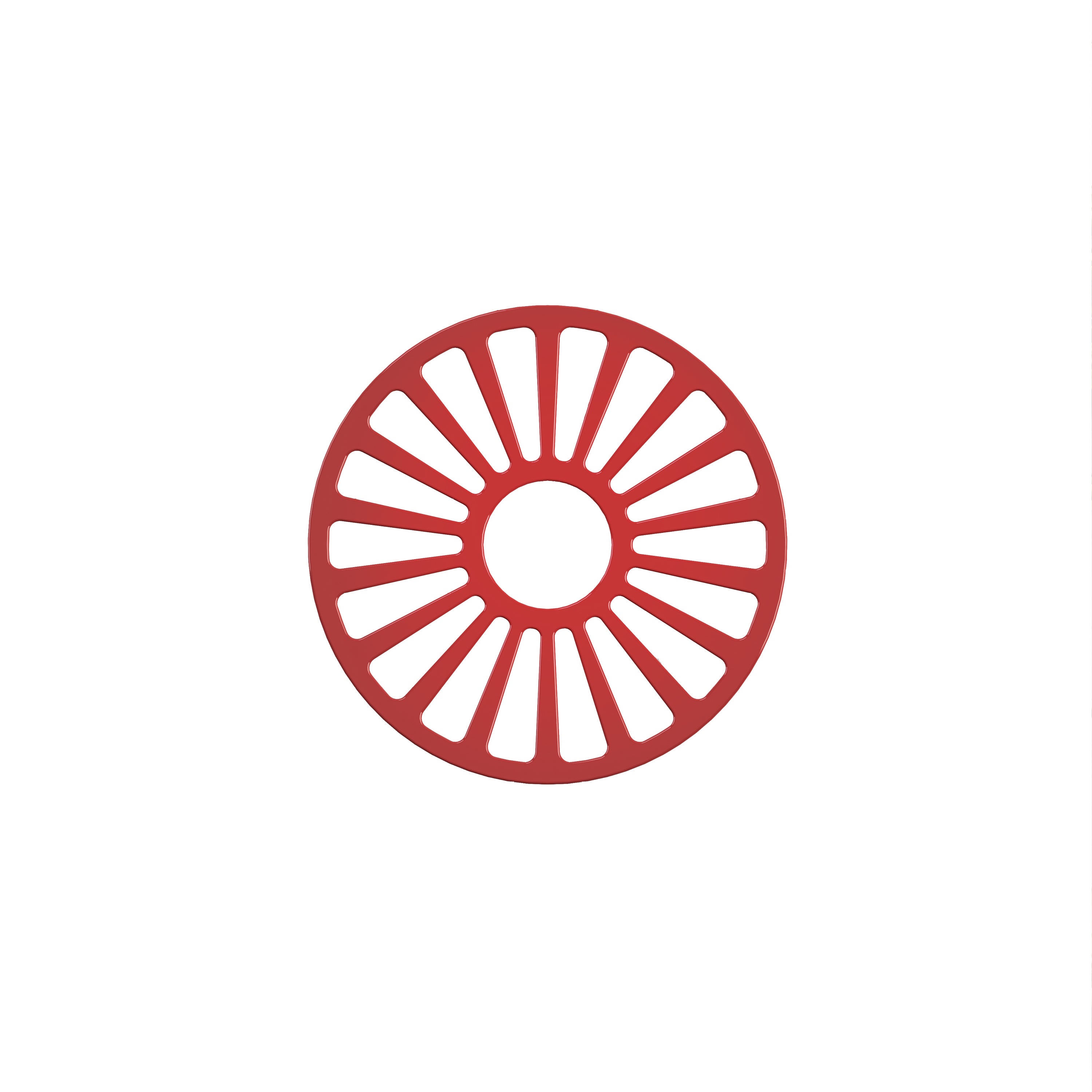 tramontina-bestow-7-inch-enameled-cast-iron-round-trivet-gradated-red image 2