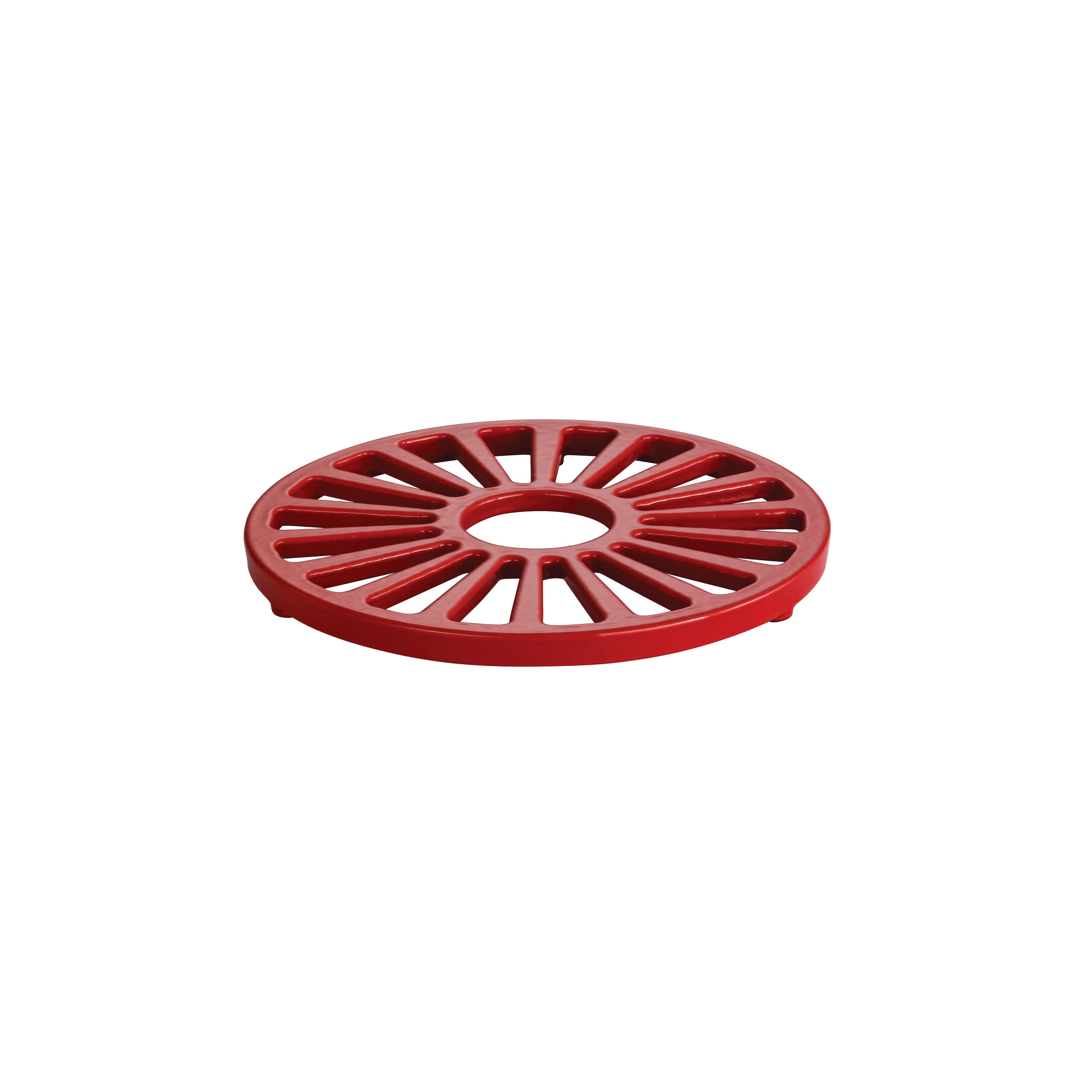 tramontina-bestow-7-inch-enameled-cast-iron-round-trivet-gradated-red image 1