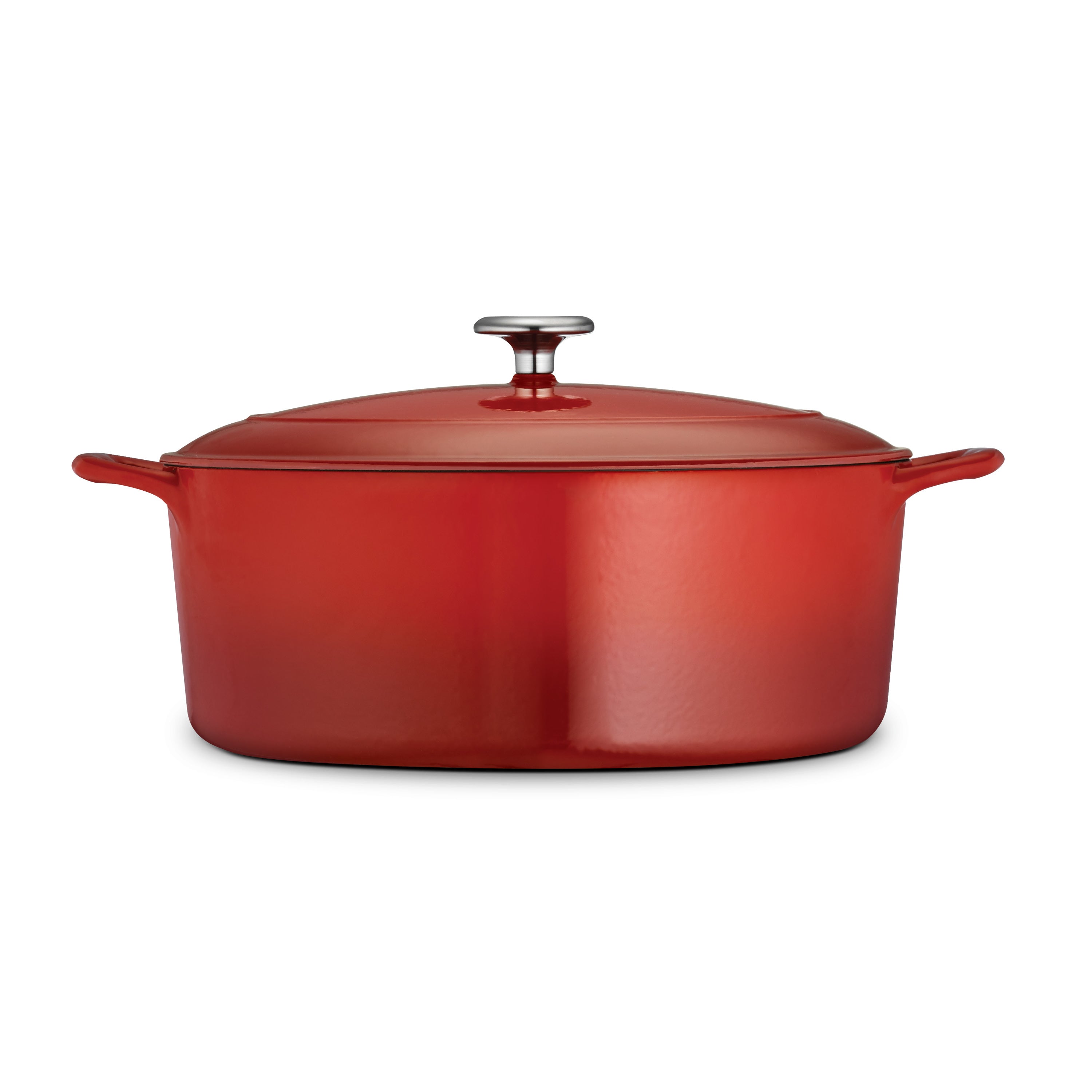 tramontina-bestow-7-qt-enameled-cast-iron-covered-oval-dutch-oven-gradated-red image 3