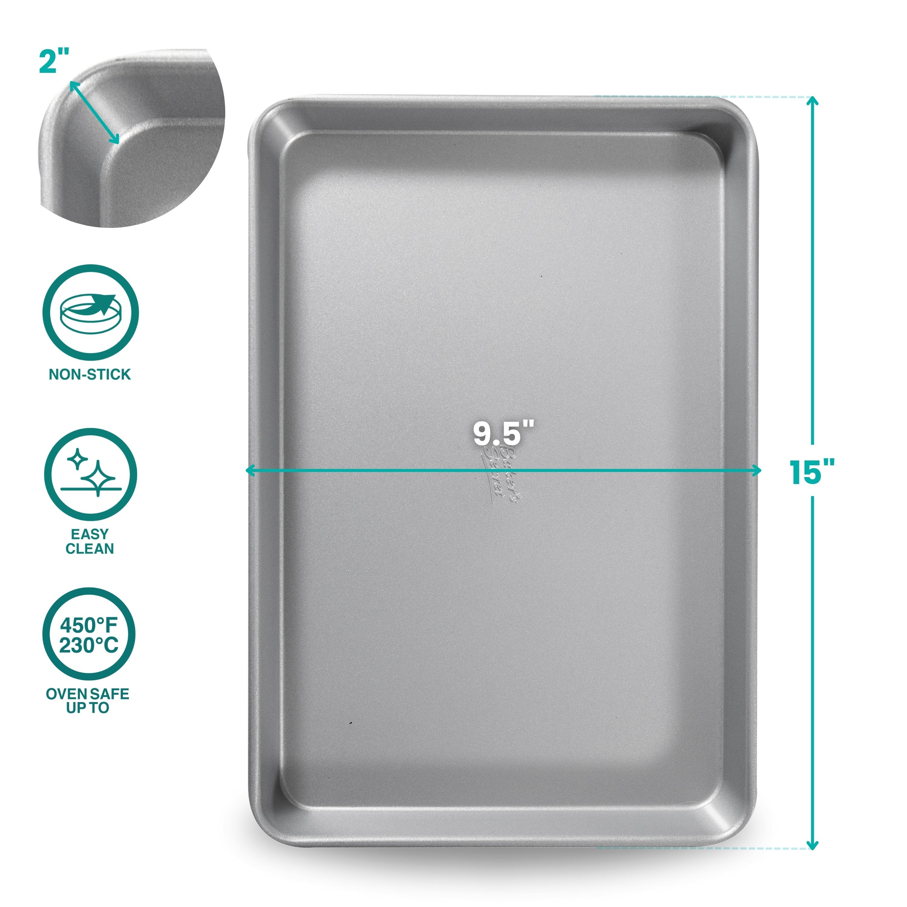 baker-s-secret-aluminized-steel-non-stick-cookie-sheet-15-4-x-10-4-double-layer- image 2
