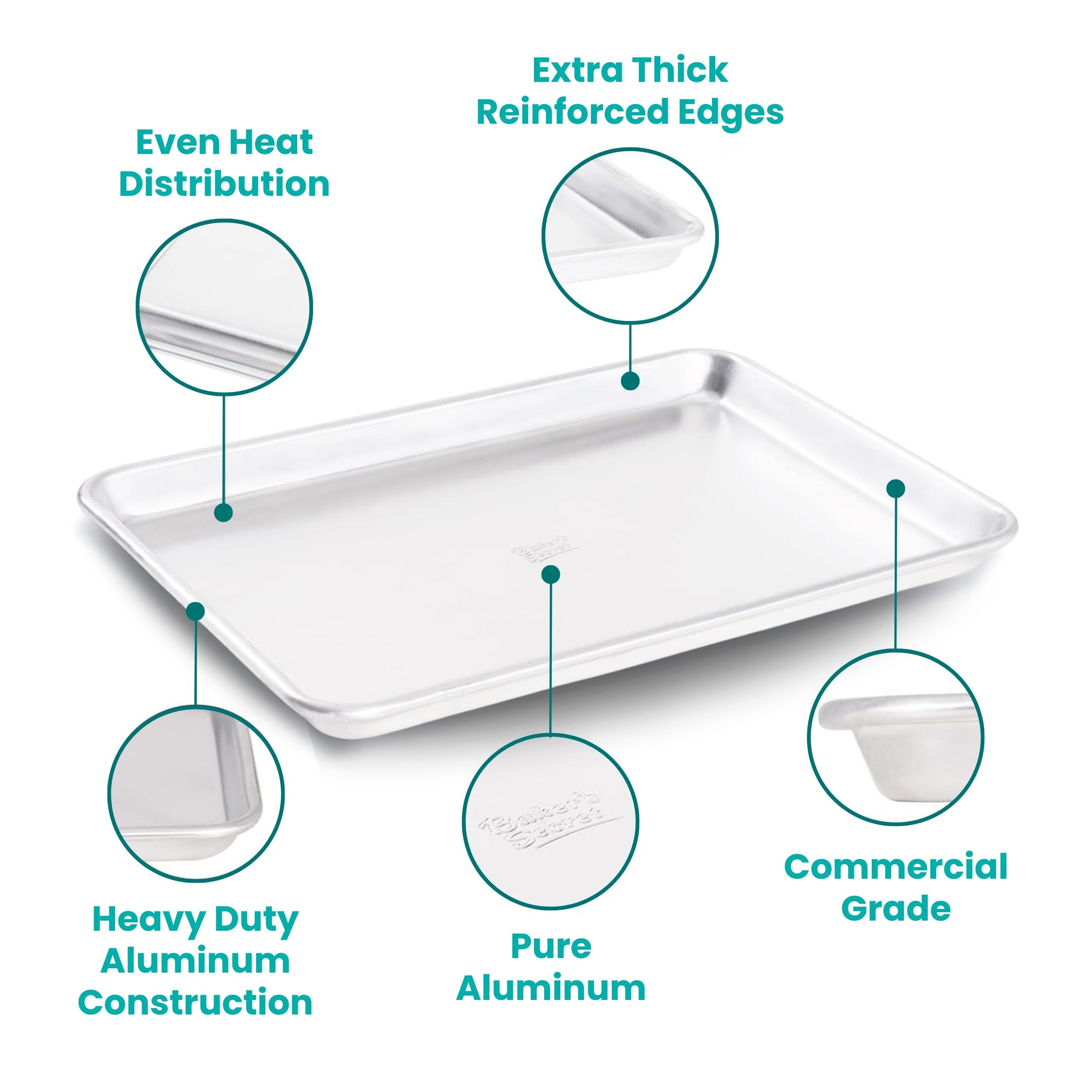 baker-s-secret-commercial-grade-pure-aluminum-cookie-sheet-16-5-x-11-7-0-8mm-nev image 3