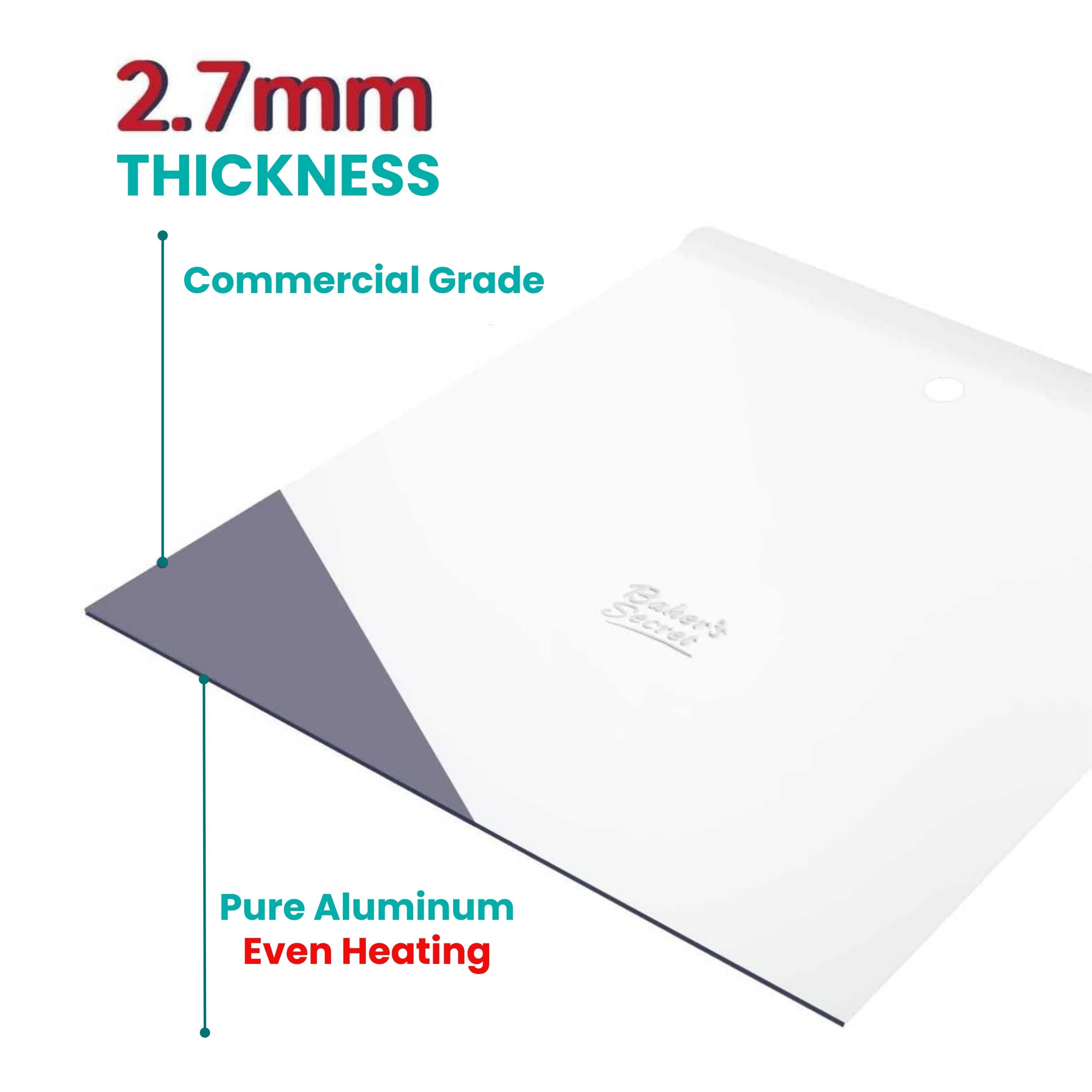 baker-s-secret-commercial-grade-extra-thick-natural-pure-aluminum-cookie-sheet image 3