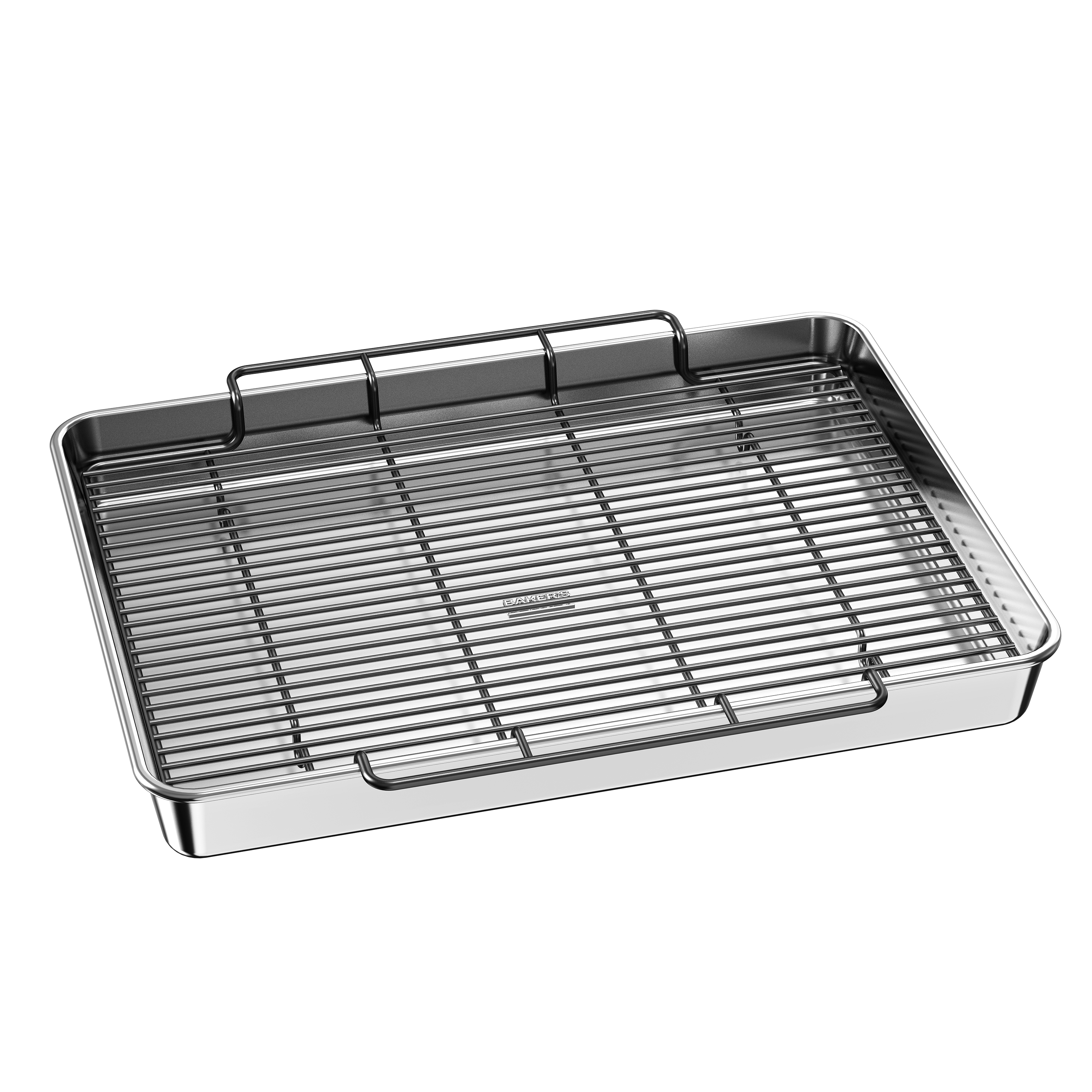 baker-s-secret-large-roaster-pan-with-non-stick-rack-19-x-13-100-recycled-alumin image 7
