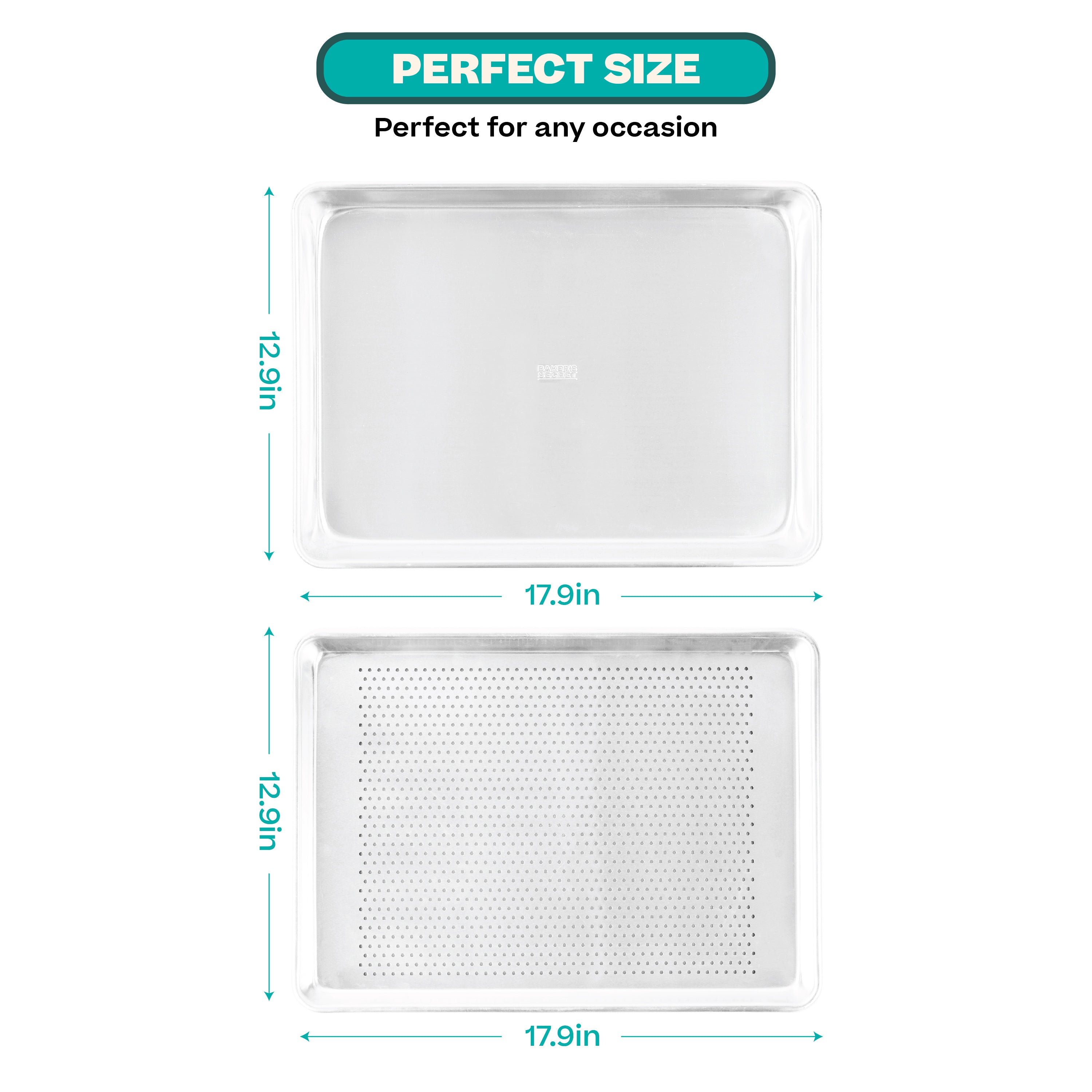 baker-s-secret-18-cookie-sheet-and-perforated-sheet-set-100-recycled-aluminum-ba image 8
