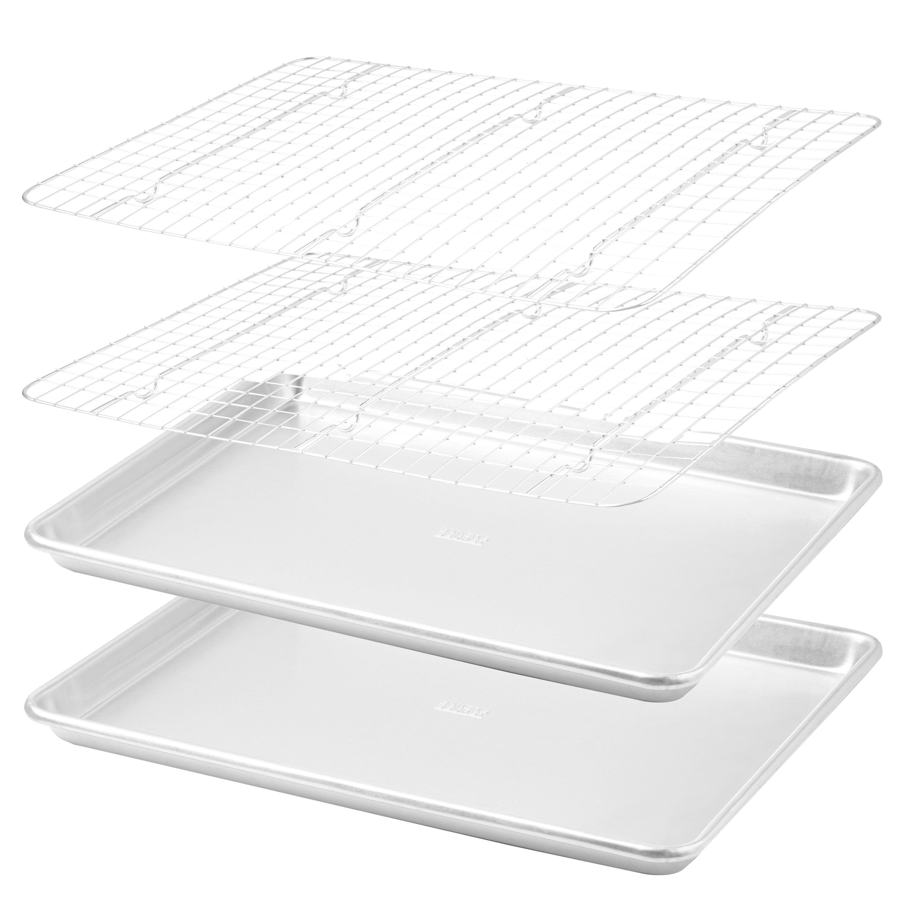 baker-s-secret-4-piece-aluminum-cookie-sheet-and-cooling-rack-set-100-recycled-a image 4