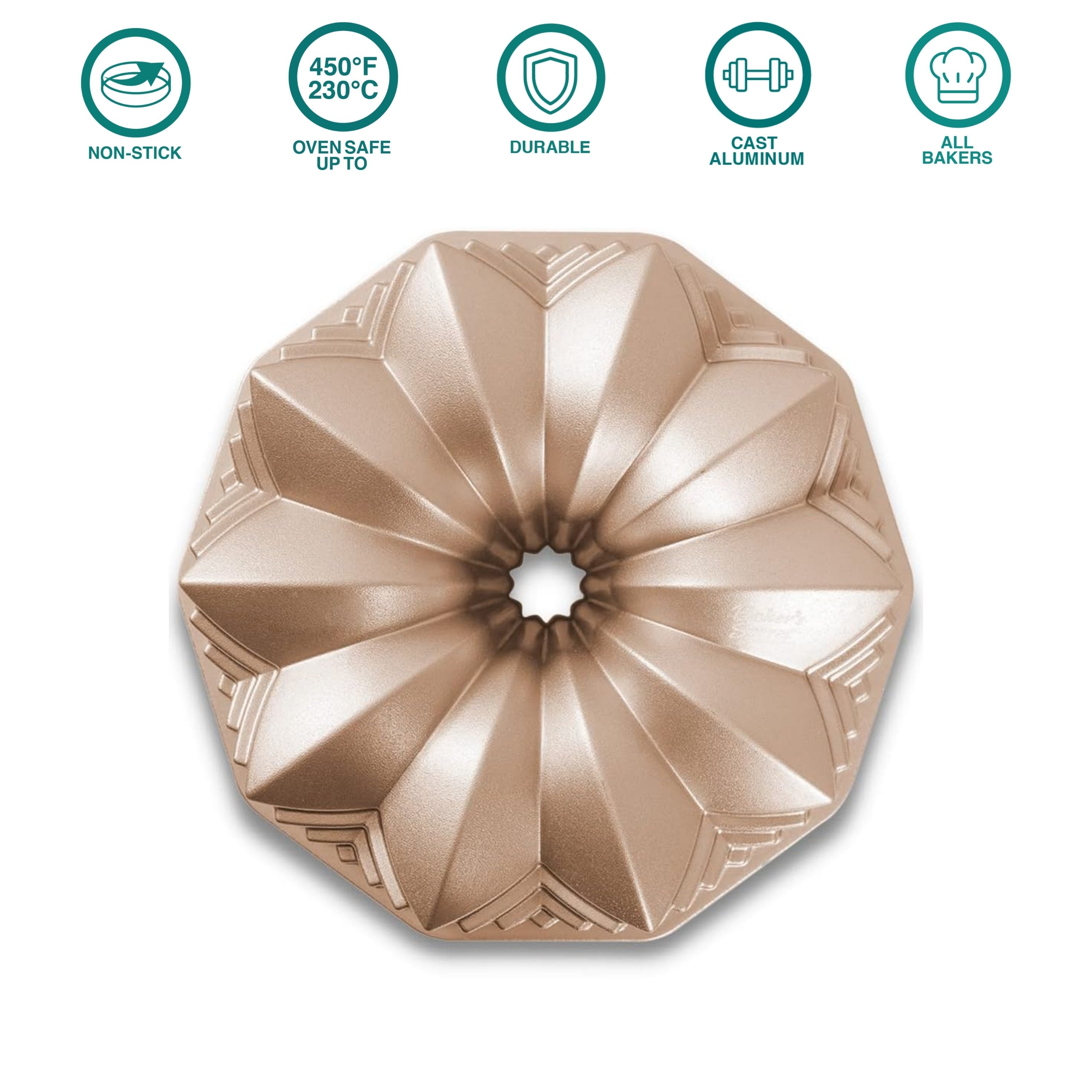 baker-s-secret-deco-non-stick-cast-aluminum-fluted-tube-pan-9-double-layer-non-s image 3