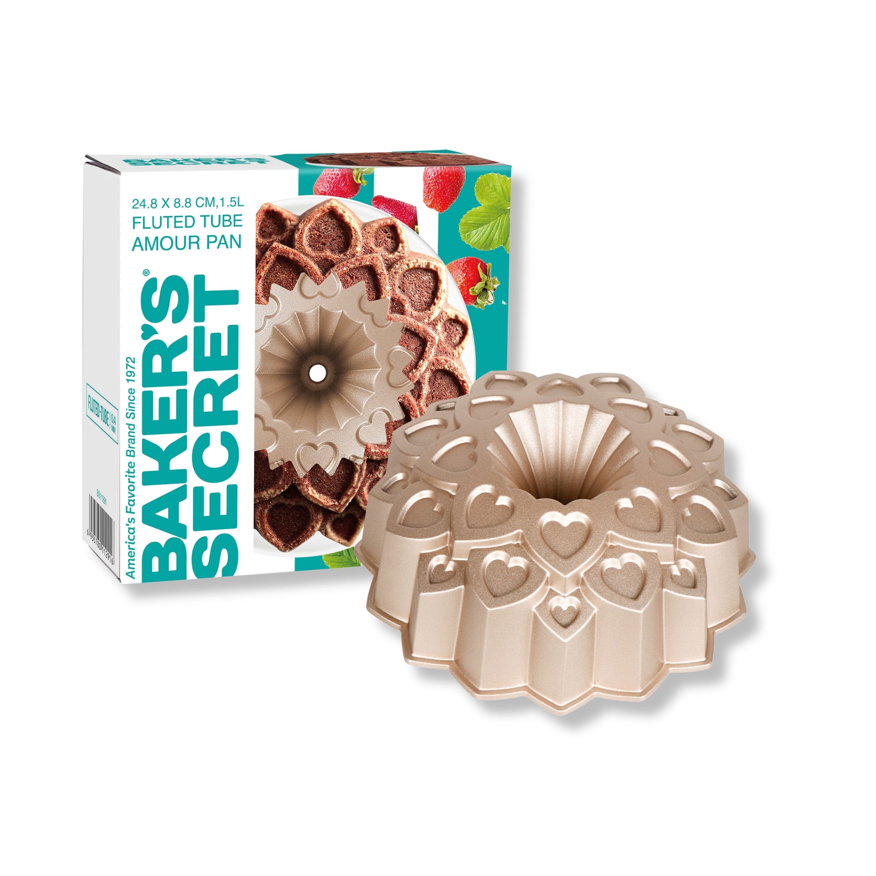 baker-s-secret-amour-non-stick-cast-aluminum-fluted-tube-pan-9-bundt-cake-pan-do image 8