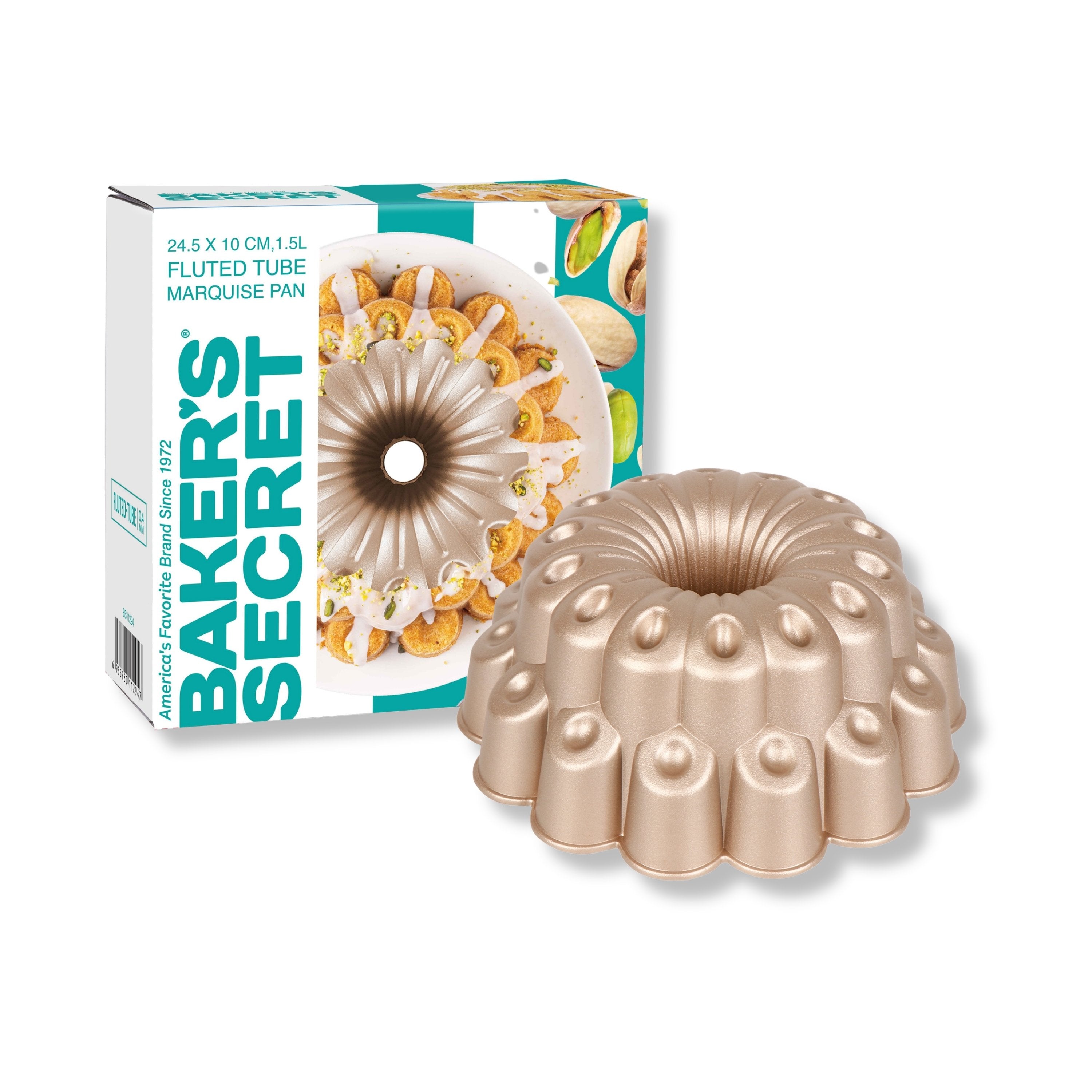 baker-s-secret-marquise-non-stick-cast-aluminum-fluted-tube-pan-9 image 7