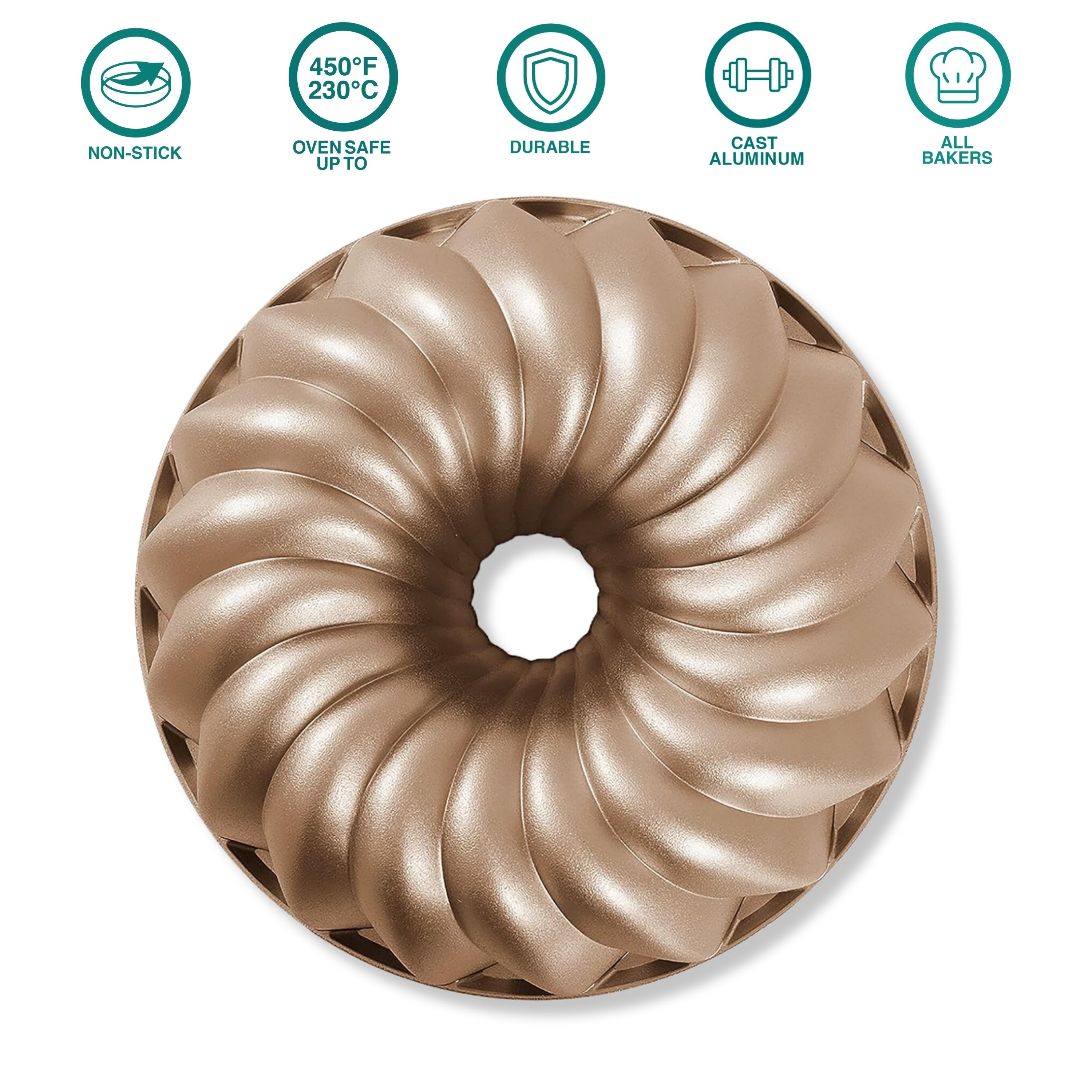 baker-s-secret-classic-non-stick-cast-aluminum-fluted-tube-pan-9-inch-bundt-styl image 4