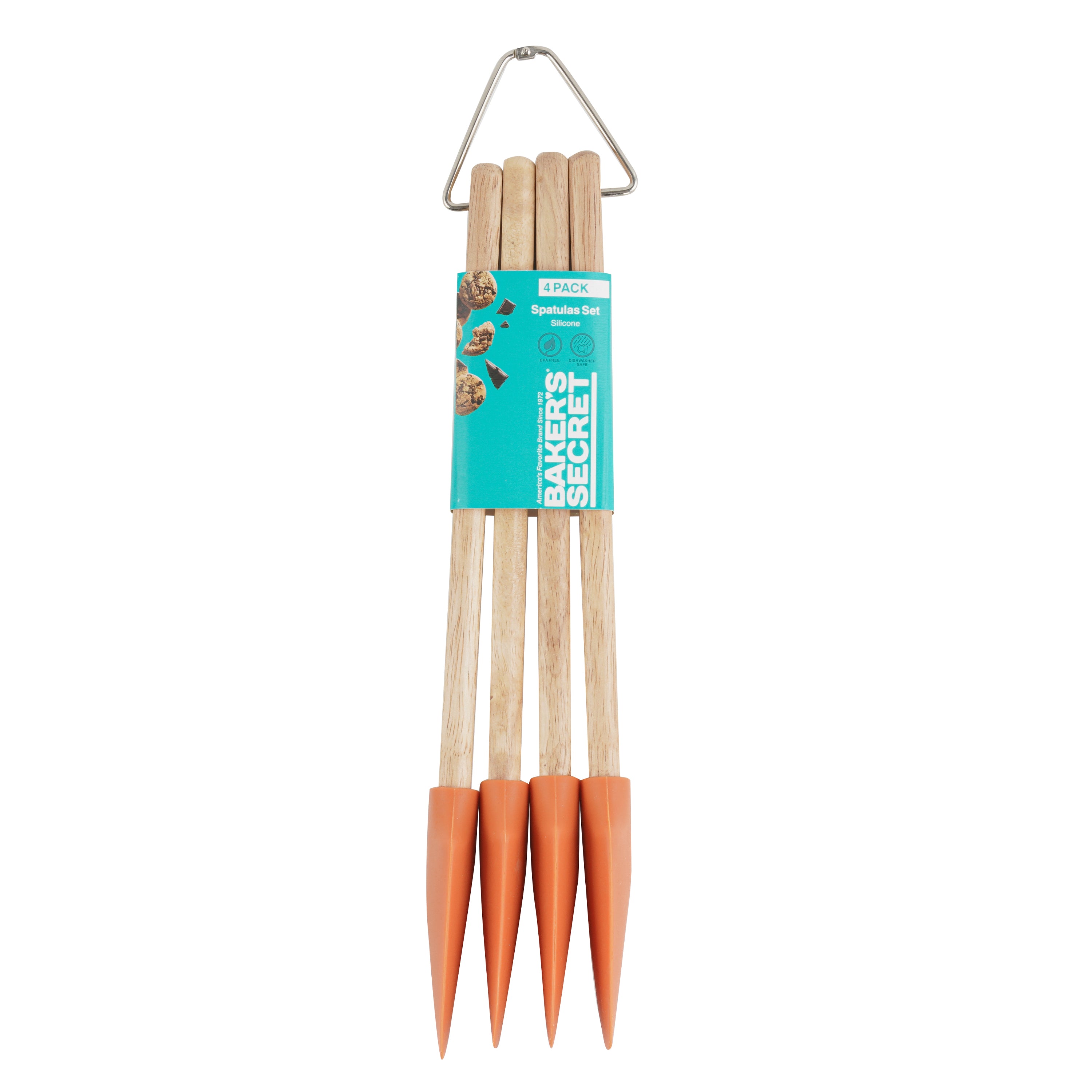 baker-s-secret-12-silicone-spatula-set-of-4-heat-resistant-bpa-free-baking-tools image 6